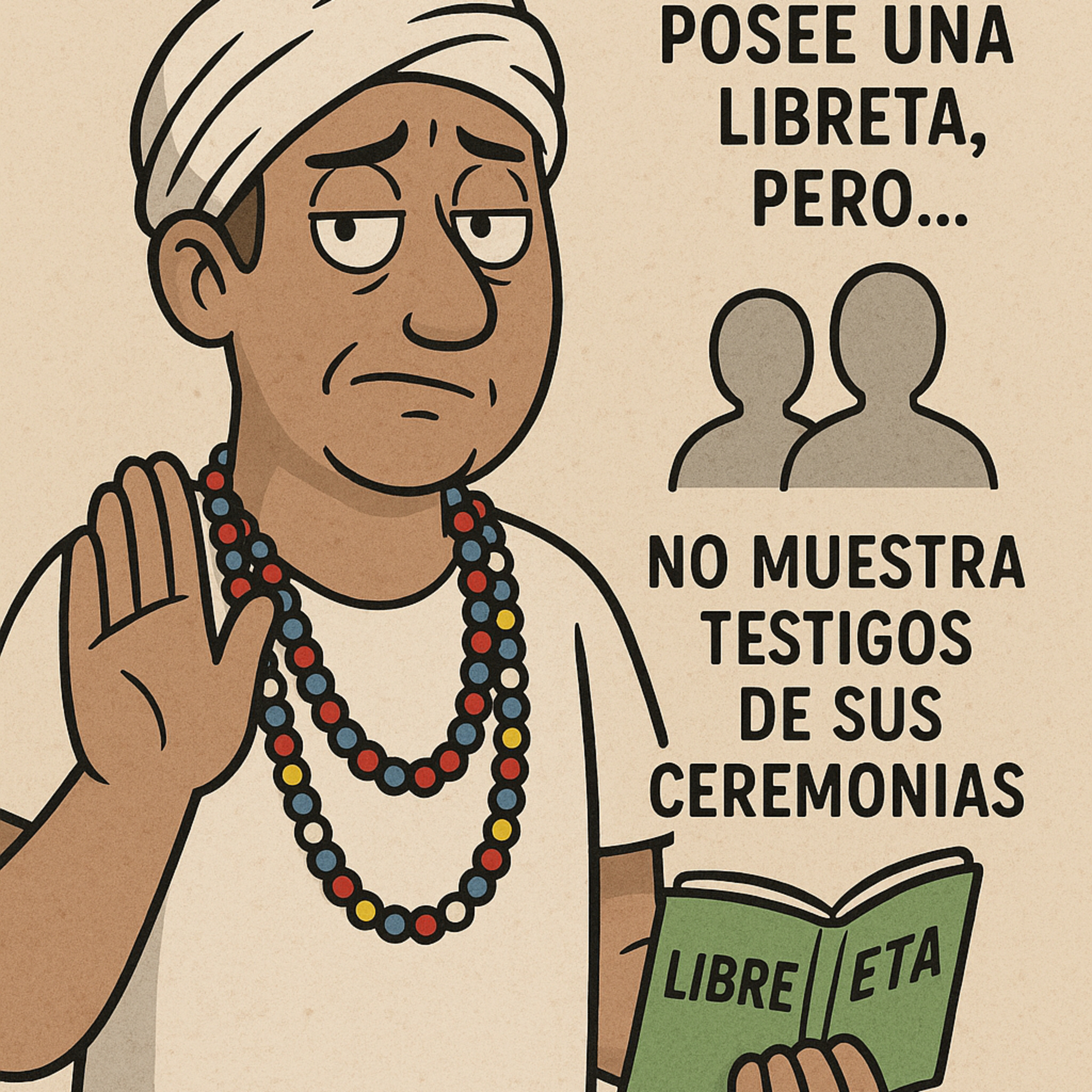 Libretras sin alma: el engaño de los falsos santeros