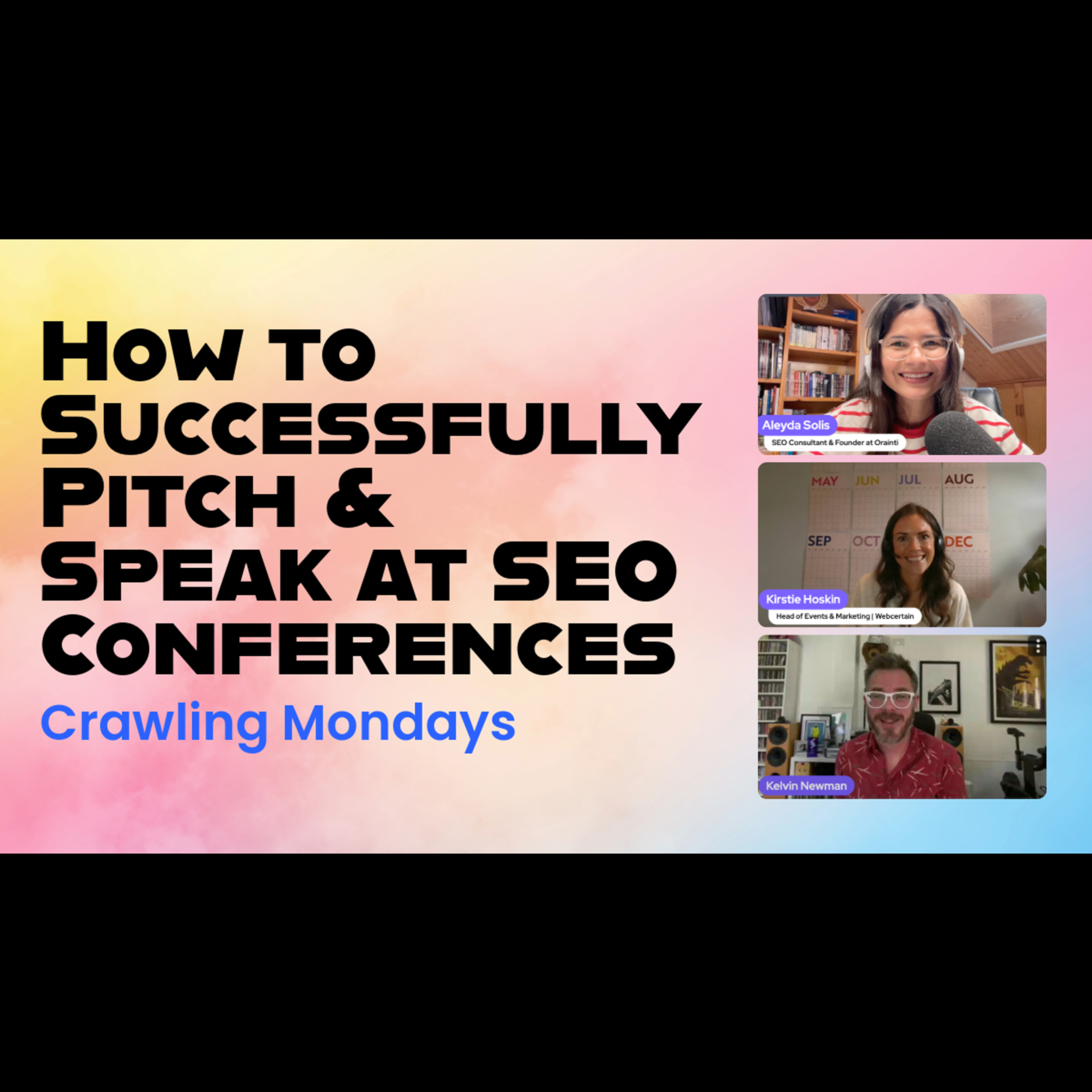 How to Successfully Pitch and Speak at SEO & Digital Marketing Events