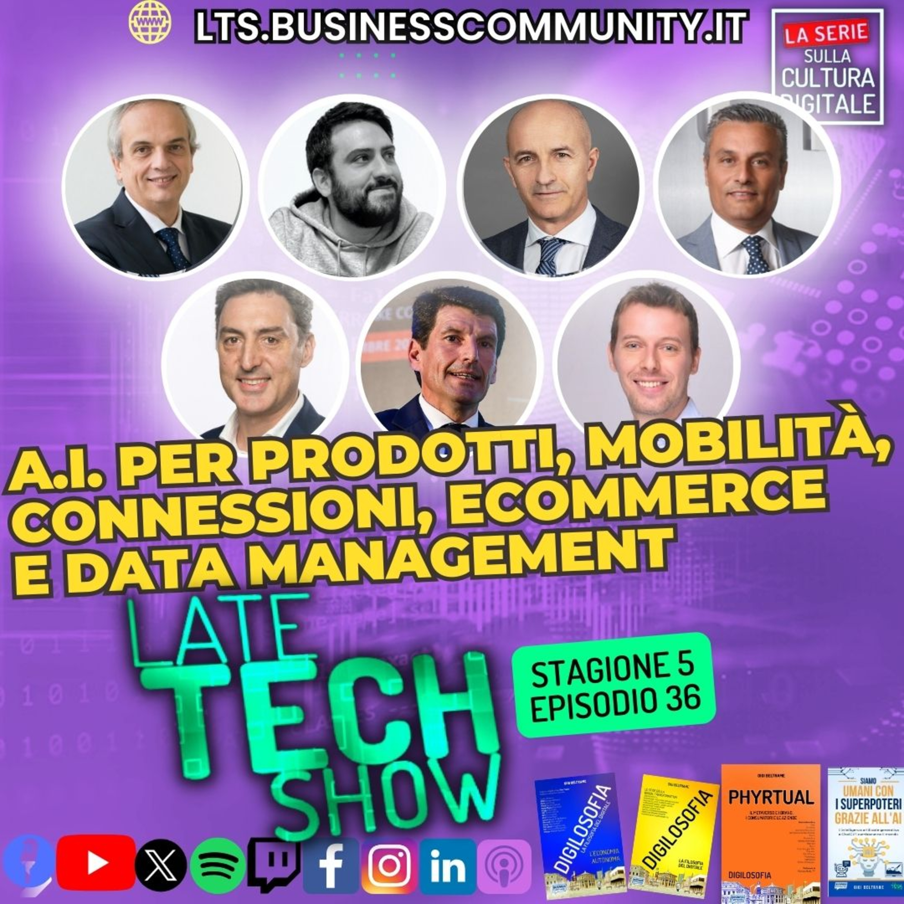 A.I. per prodotti, mobilità, connessioni, eCommerce e Data Management - S05e36