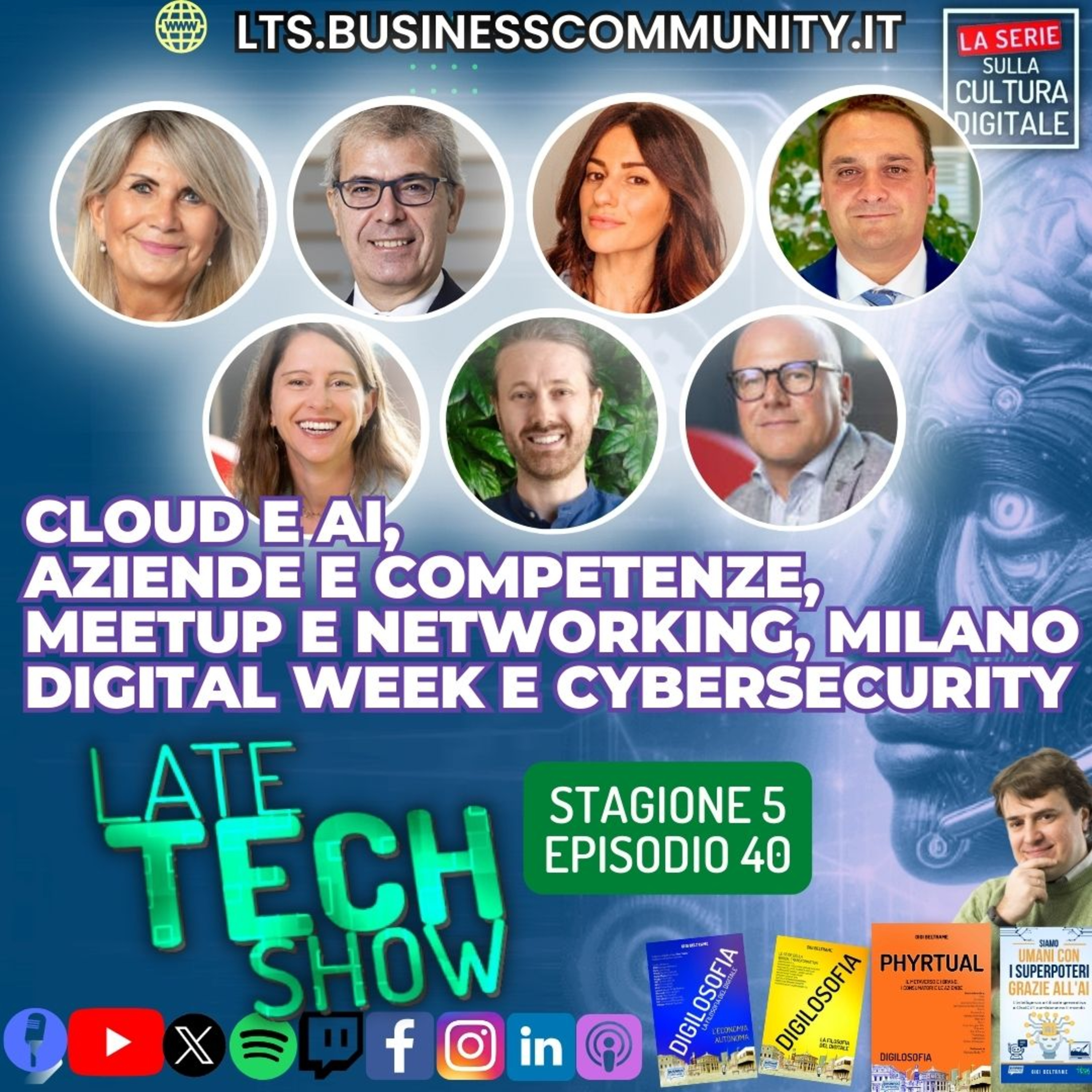 Aziende e competenze, cloud e AI, meetup e networking, milano digital week e cybersecurity - S05e40
