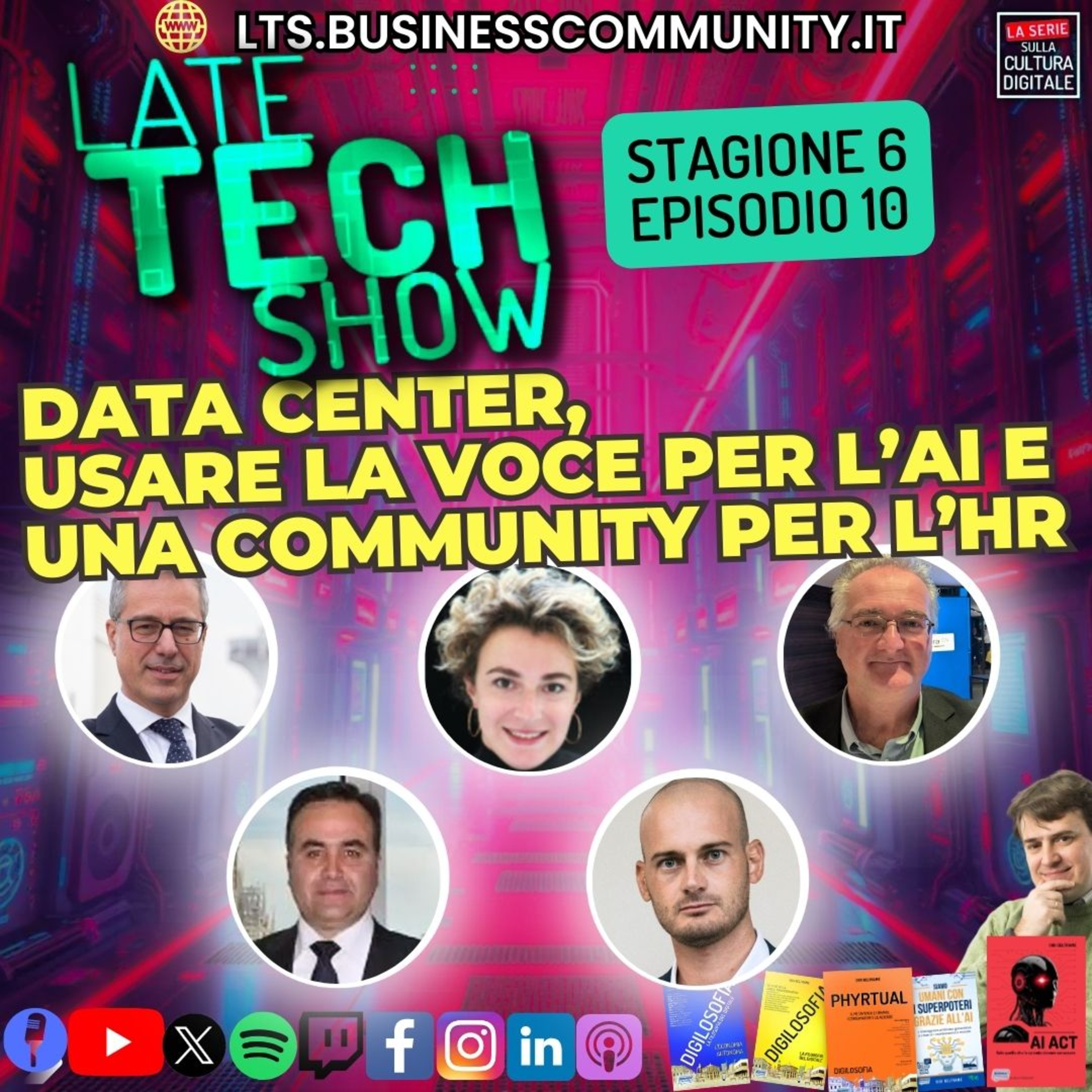 Data Center, usare la voce per l'AI e una community per l'HR - S06e10