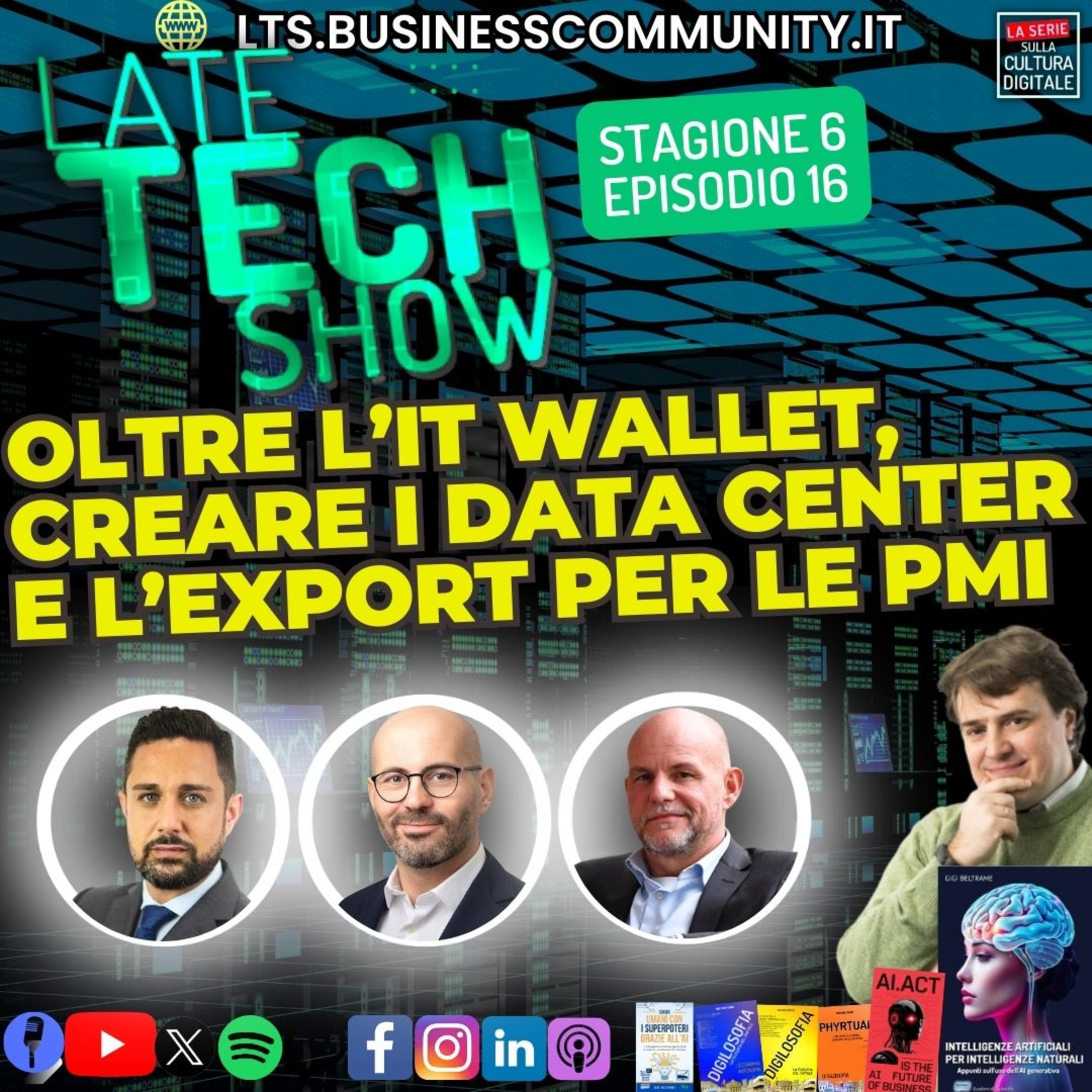Oltre l''IT Wallet, creare i data center e l'export per le PMI - S06e16