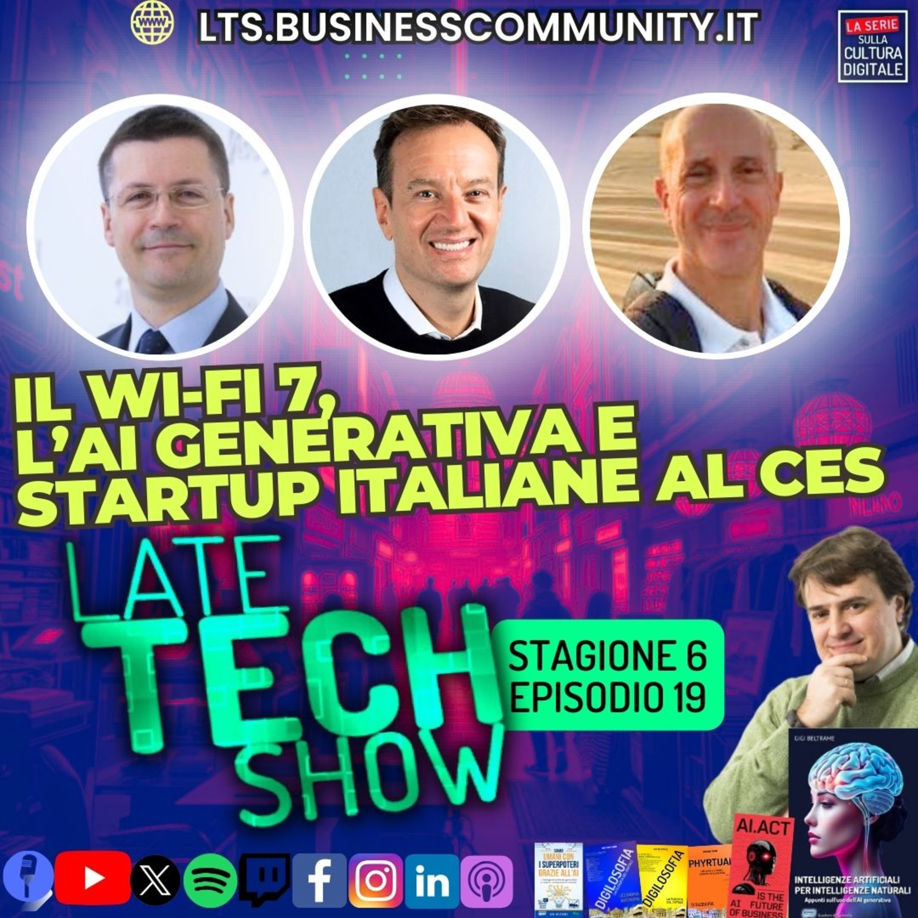Il Wi-FI7, l'AI generativa e le startup italiane al CES - S06e20