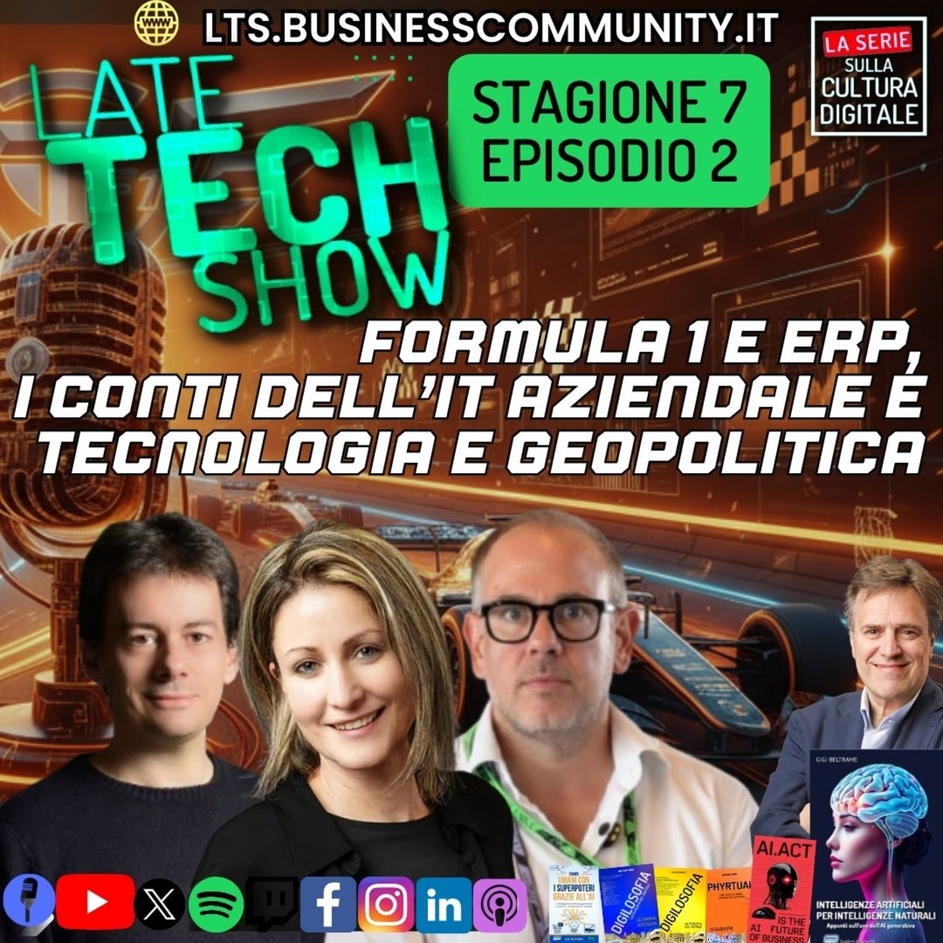 Formula 1 ed ERP, i conti dell'IT aziendale e tecnologia e geopolitica - S07e02