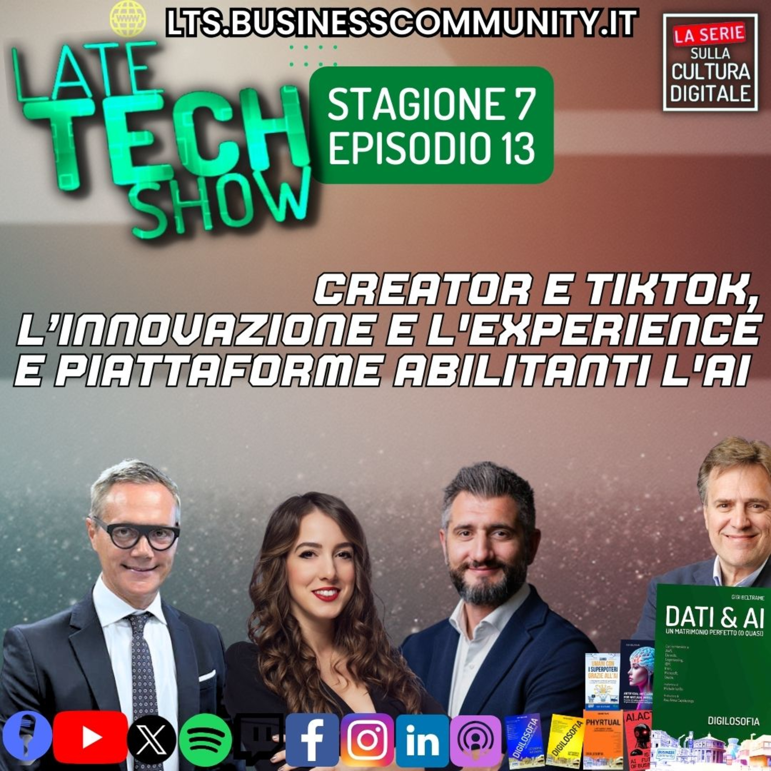 Creator e TikTok, innovazione ed experience, piattaforme abilitanti l'AI - S07e13