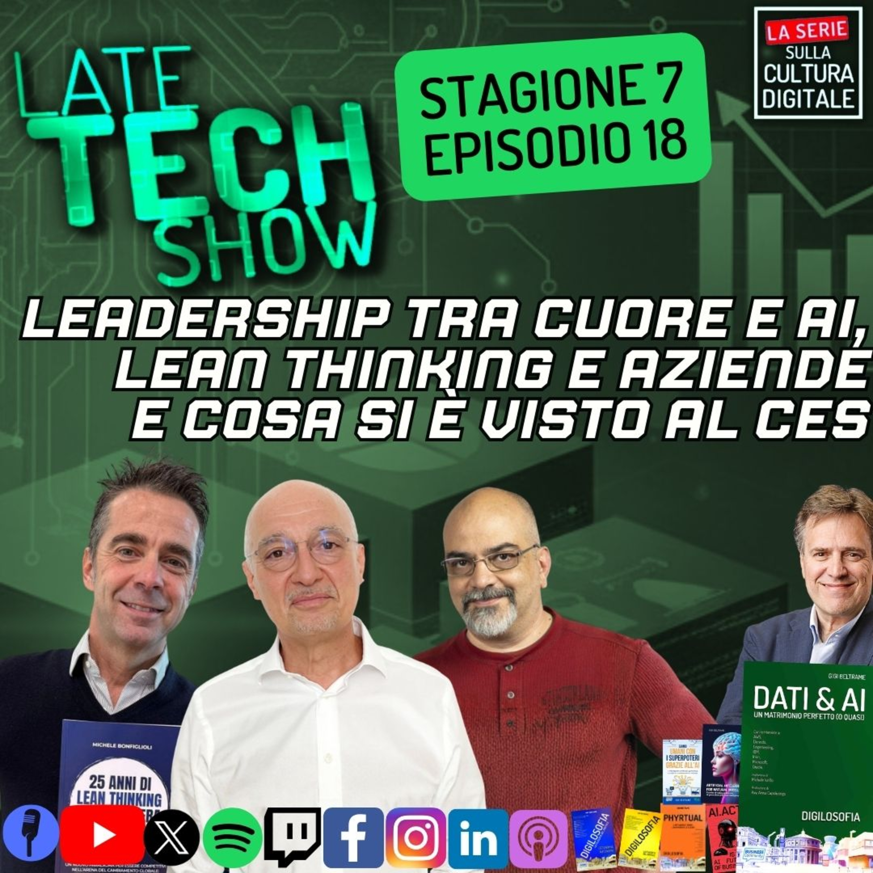 Leadership tra cuore e AI, Lean Thinking e aziende, cosa si è visto al CES - S07e18 episode artwork