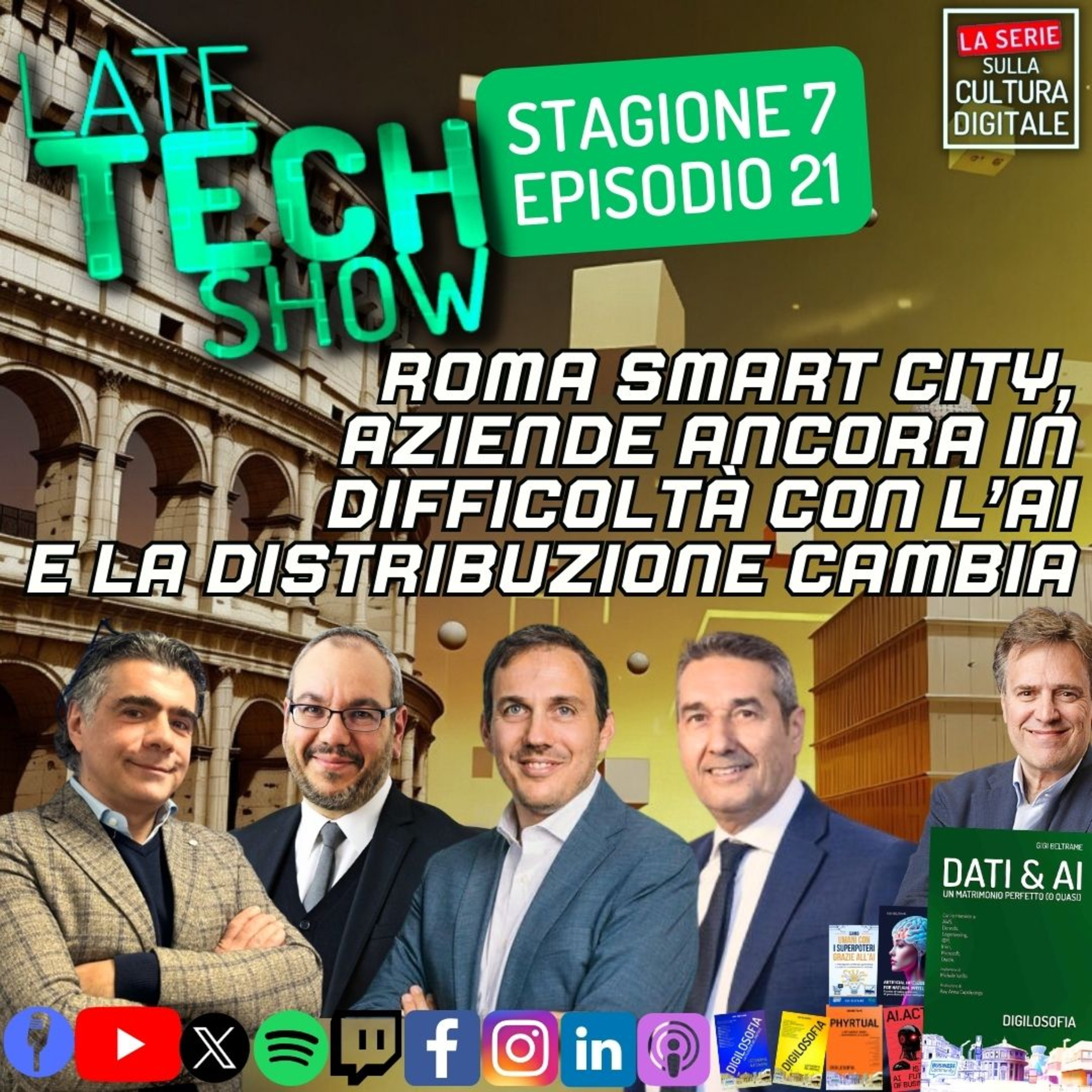 Roma Smart City, Aziende in difficoltà con l'AI, la distribuzione cambia - S07e21 episode artwork