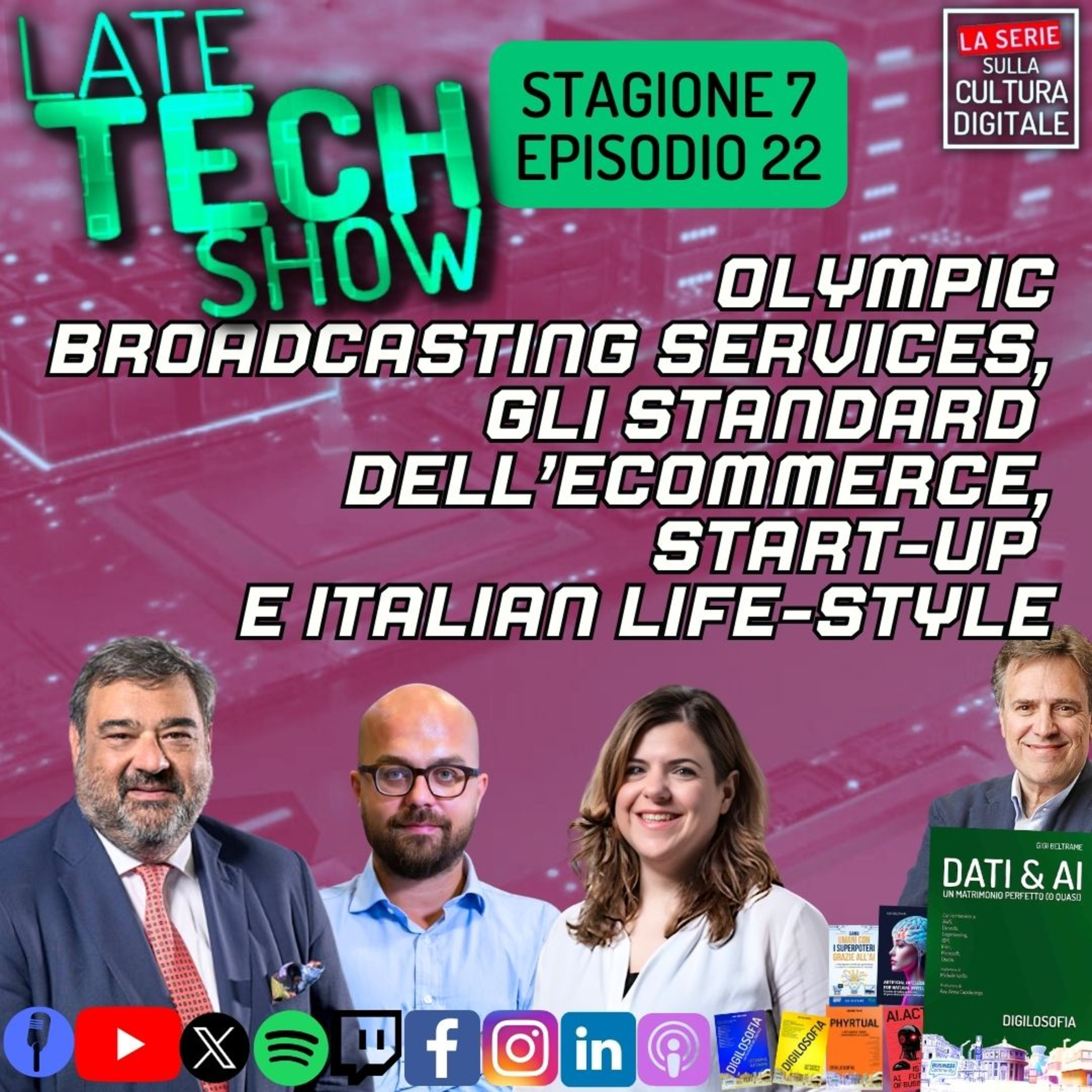 Standard per l'e-commerce, startup e italian life-style, Olympic Broadcasting Services, S07e22 episode artwork