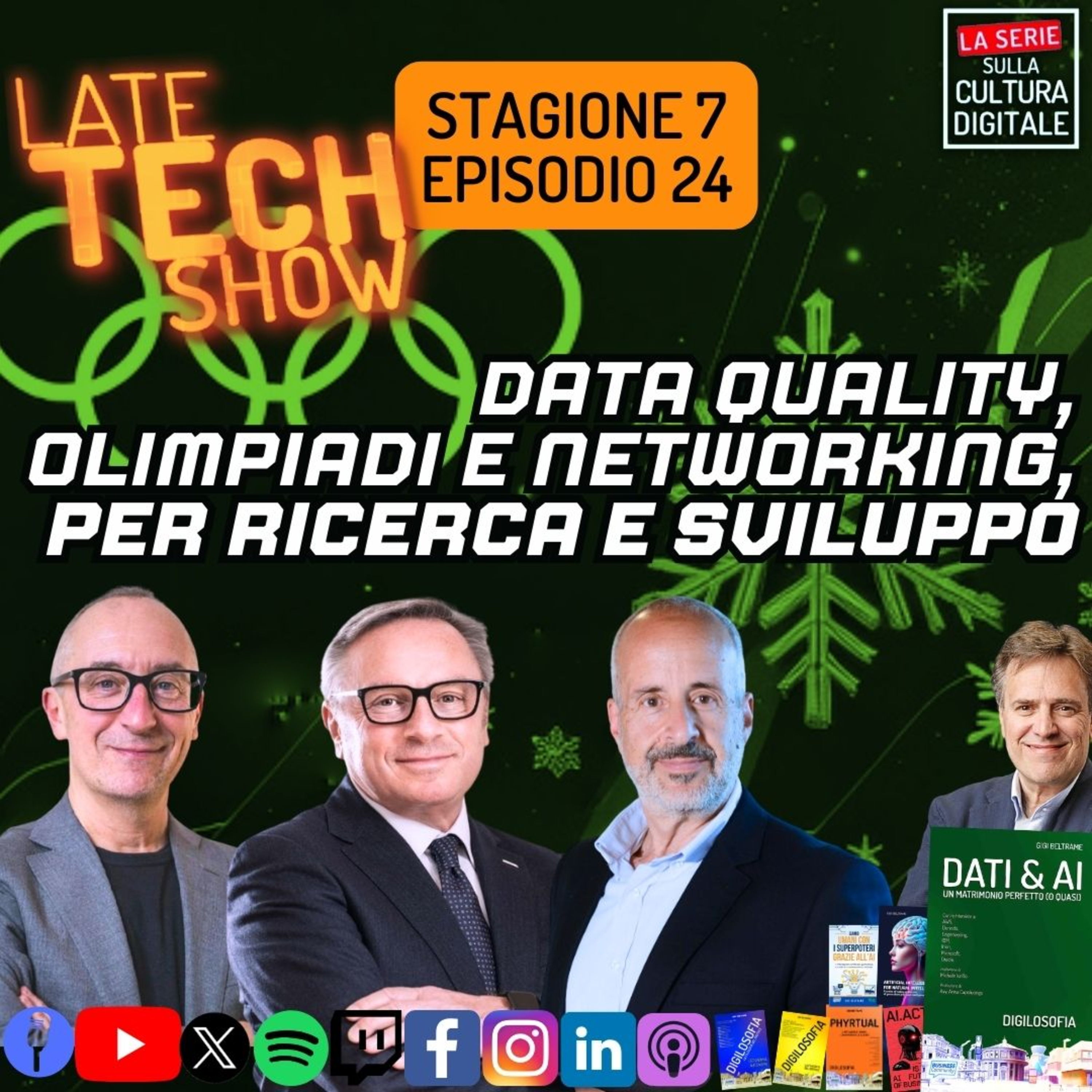 Data quality, Olimpiadi e networking, tool per ricerca e sviluppo - S07e24