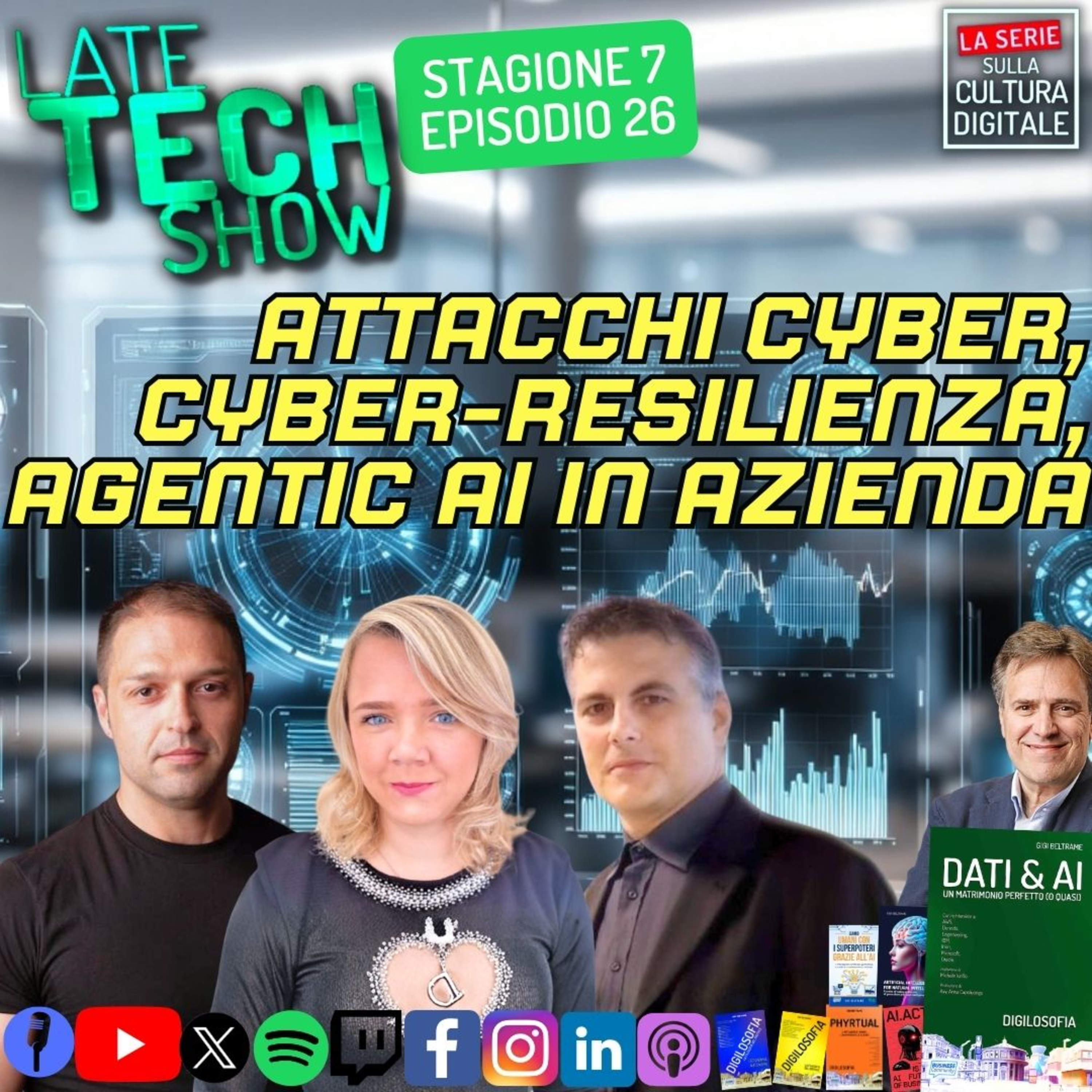Attacchi Cyber, Cyber-resilienza e Agentic AI in azienda - S07e26 episode artwork