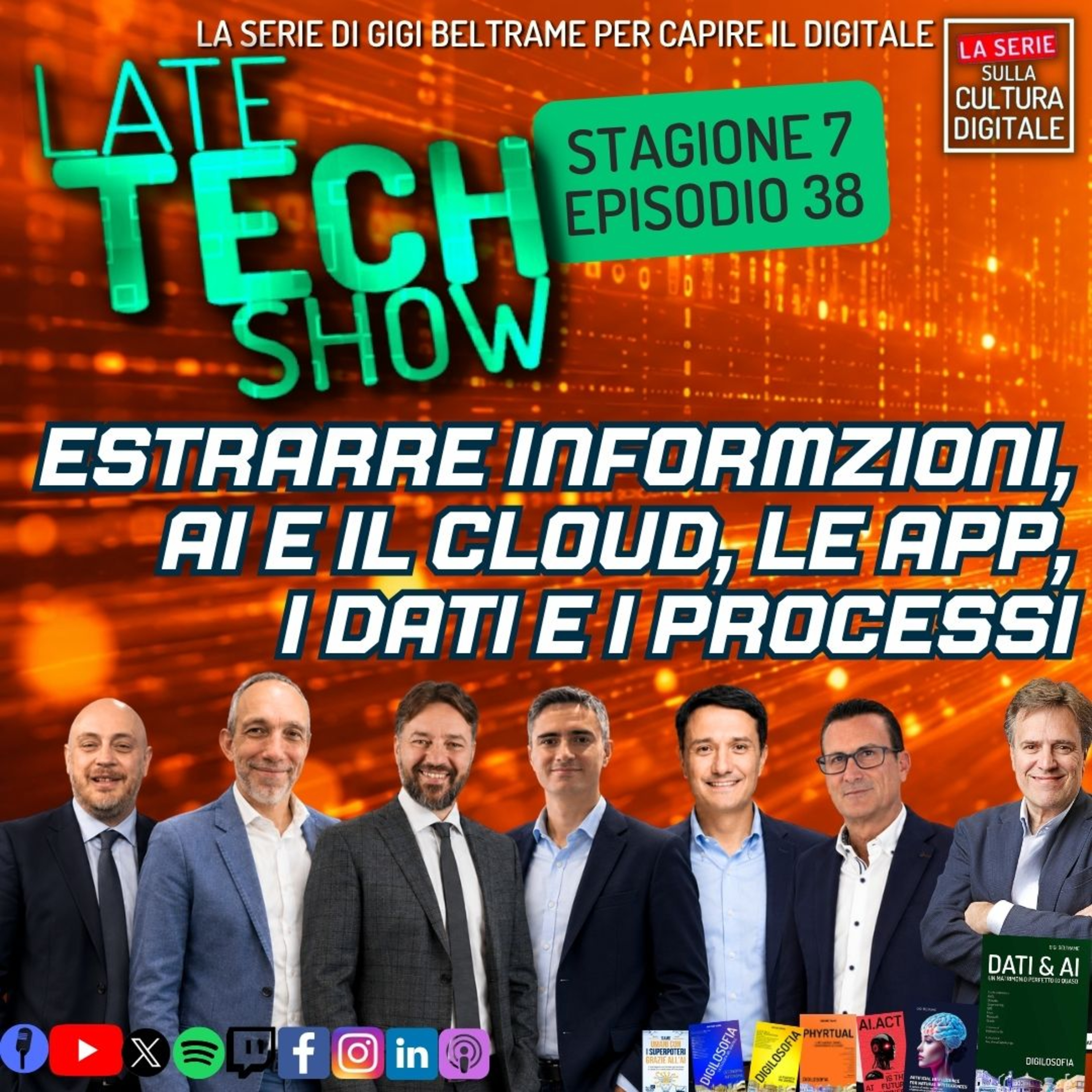 Estrarre informazioni, AI e il cloud, le App, i dati e i processi - S07e38 episode artwork