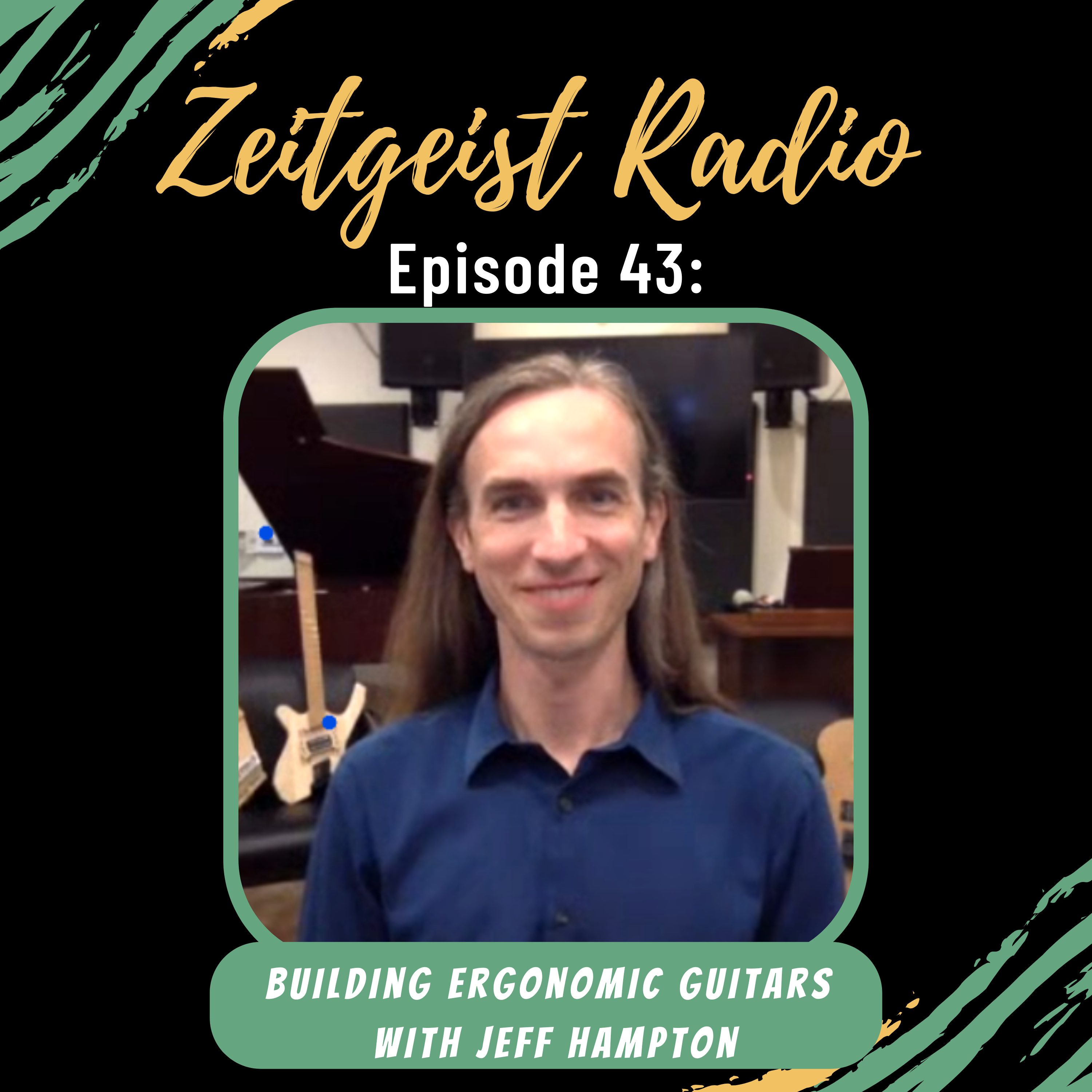 43. Building ergonomic guitars episode artwork