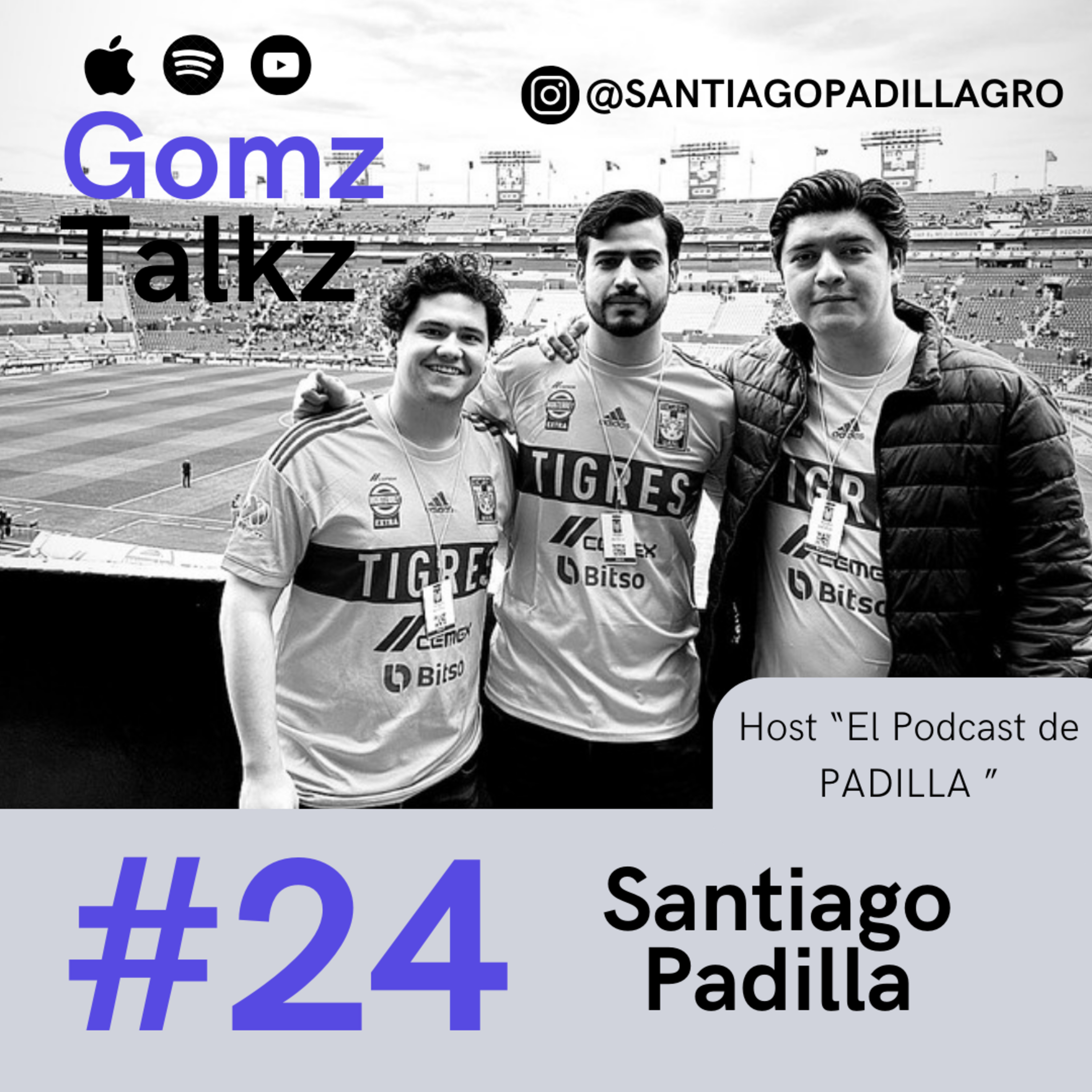 La creación y ascenso de "El Podcast de Padilla" c/Santiago Padilla