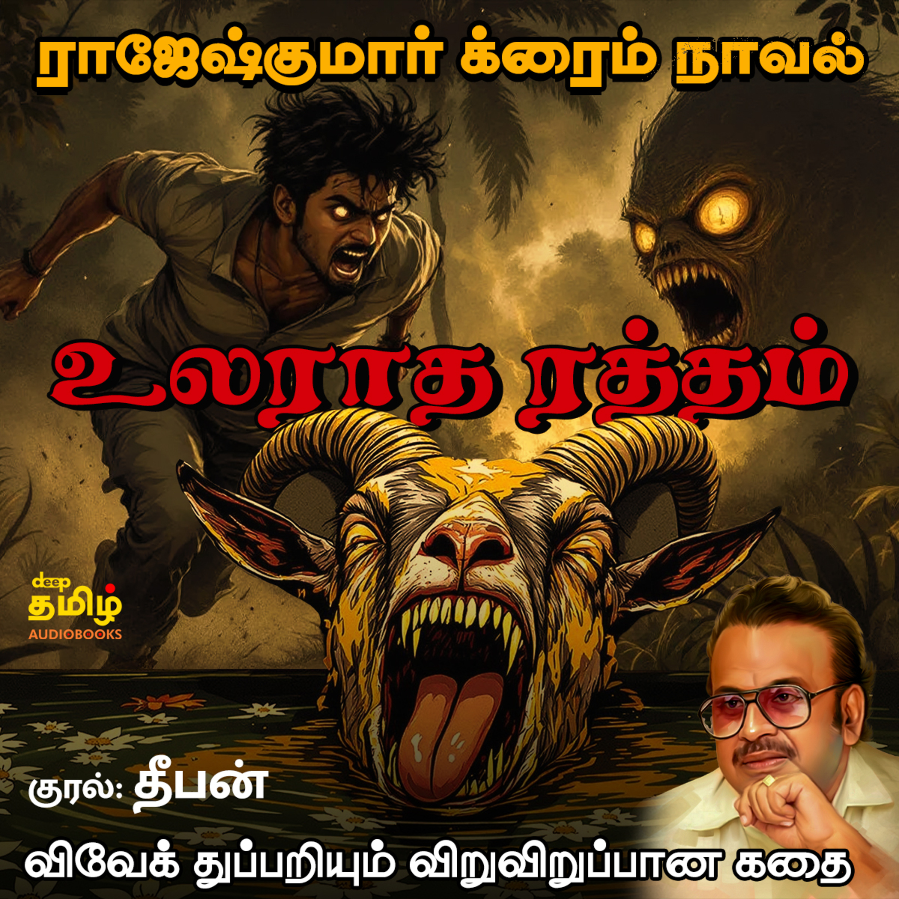 உலராத ரத்தம் | Ularatha Ratham | Rajesh Kumar Novel | Tamil Crime Horror Story | Tamil Audiobooks episode artwork