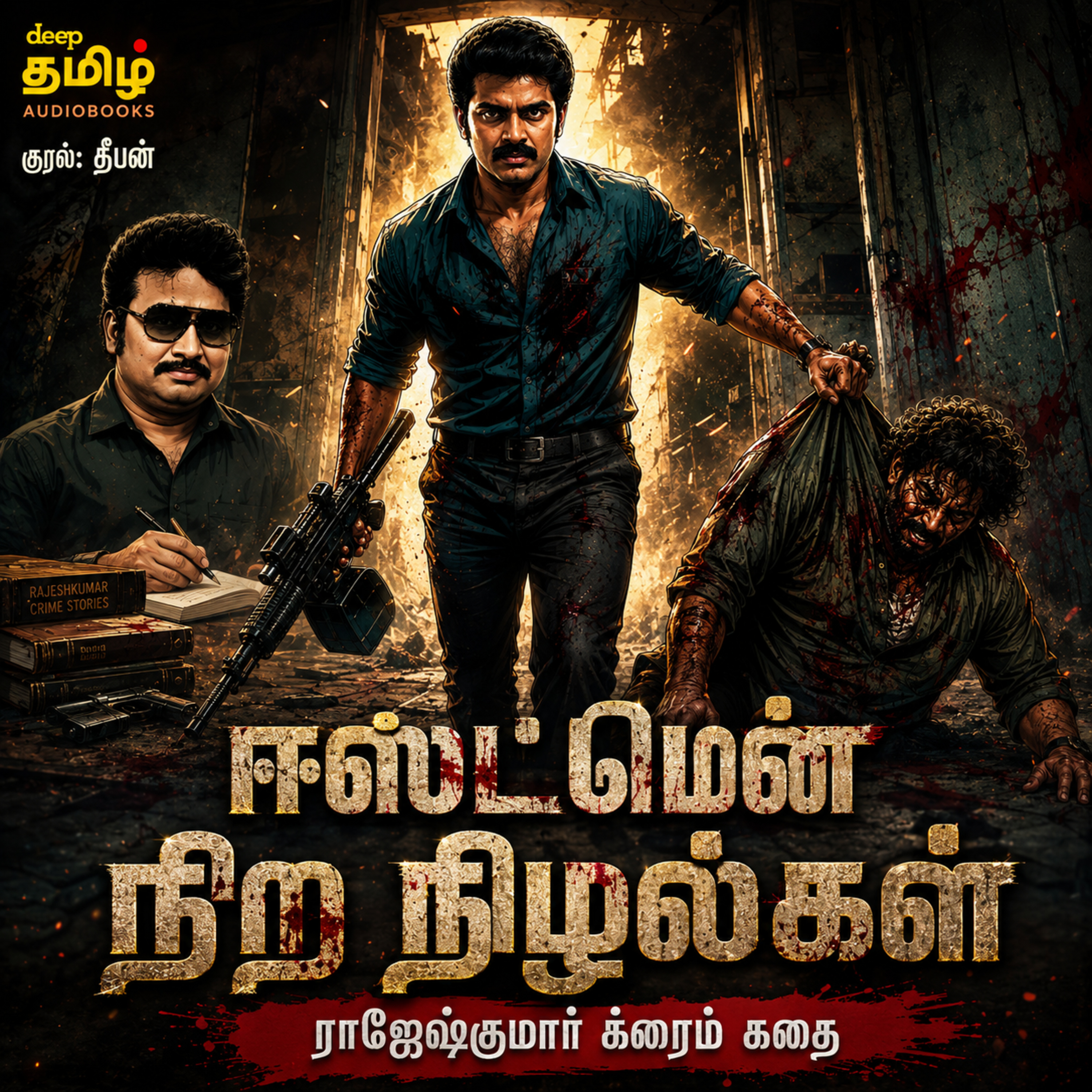 ஈஸ்ட்மென் நிற நிழல்கள் | Rajesh Kumar Crime Thriller | விவேக்கை கடத்திய சதிக்காரர்கள் யார்? episode artwork