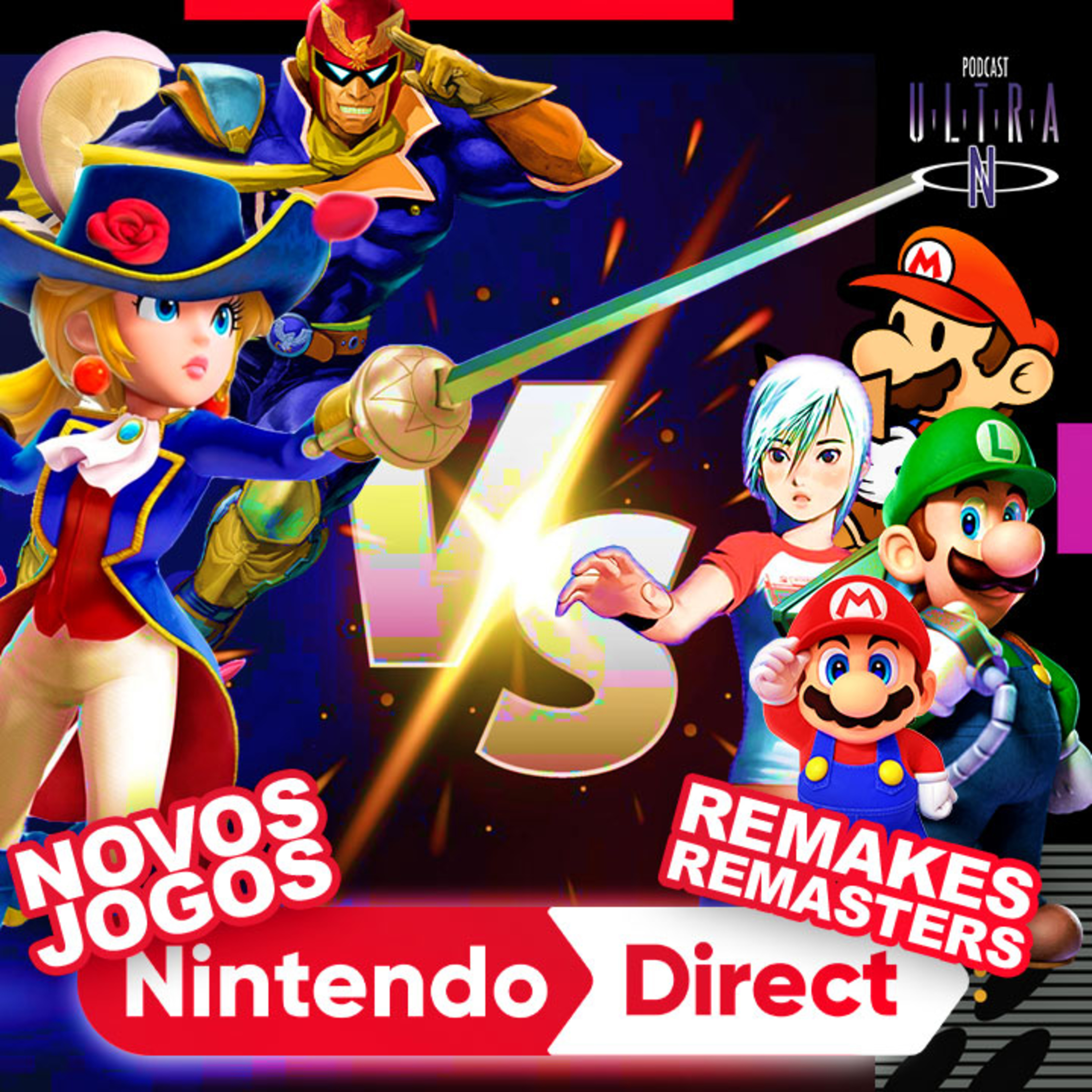 #79 Nintendo Direct: Princesa Peach mostra seu poder entre remakes e remasters episode artwork