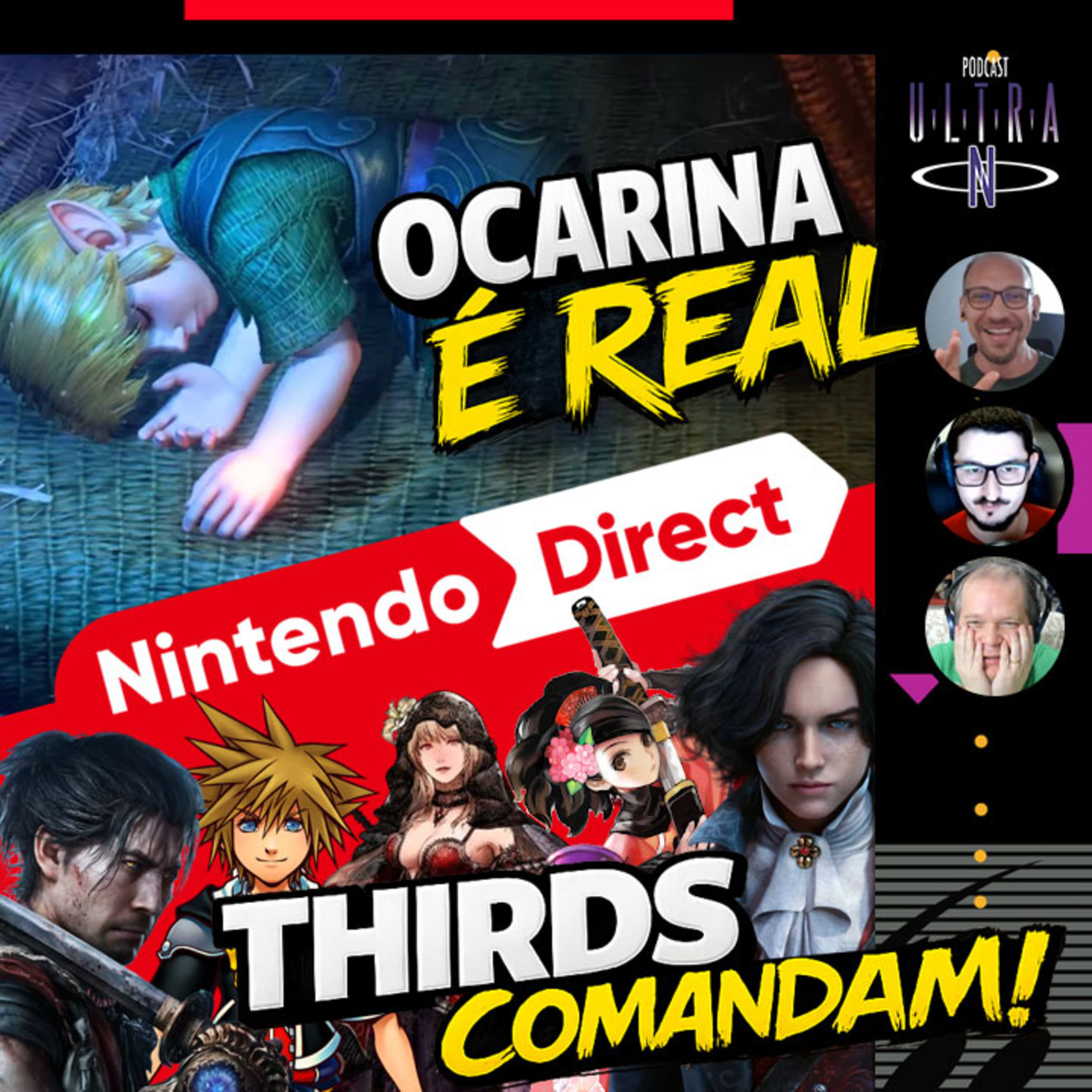 #112 NINTENDO DIRECT: Ocarina é real, mas thirds chamam a atenção no evento | Podcast Nintendo