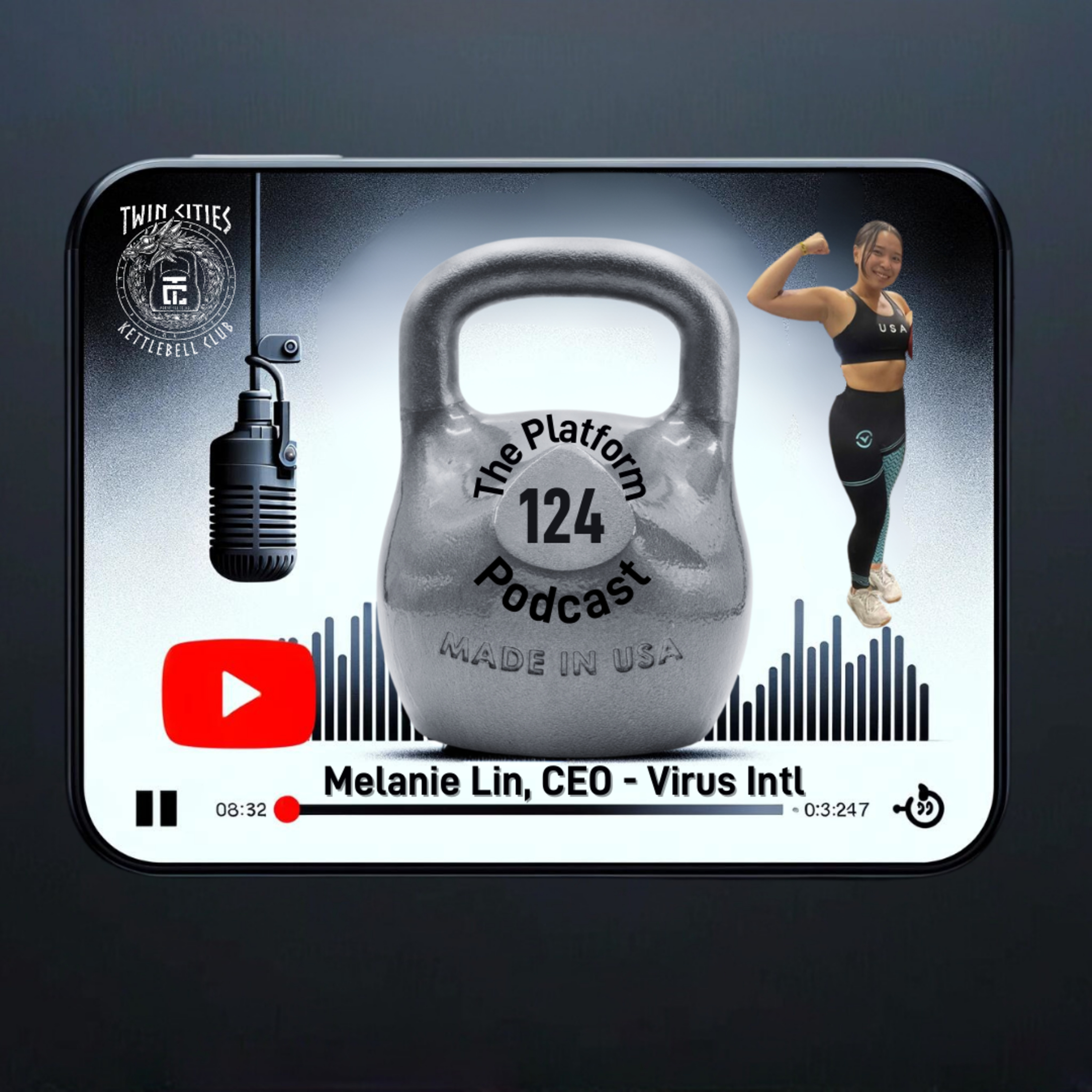 124. Melanie Lin, CEO - Virus Intl | Twin Cities Kettlebell Club