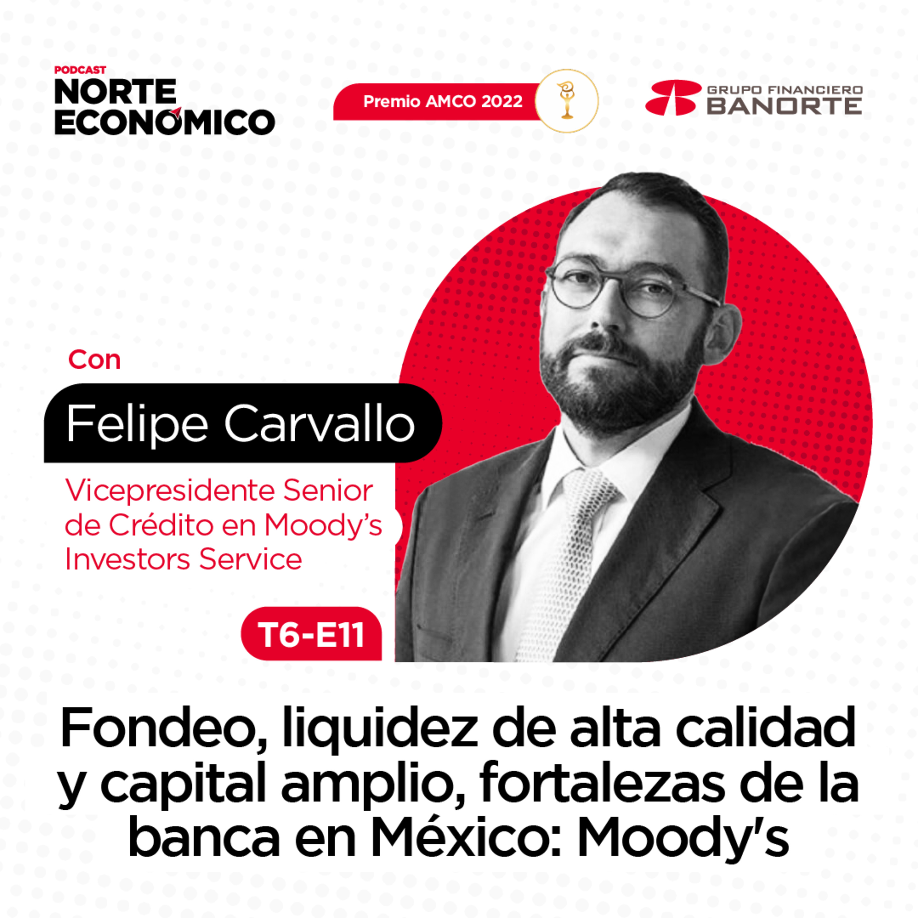 Fondeo, liquidez de alta calidad y capital amplio, fortalezas de la banca en México: Moody’s episode artwork