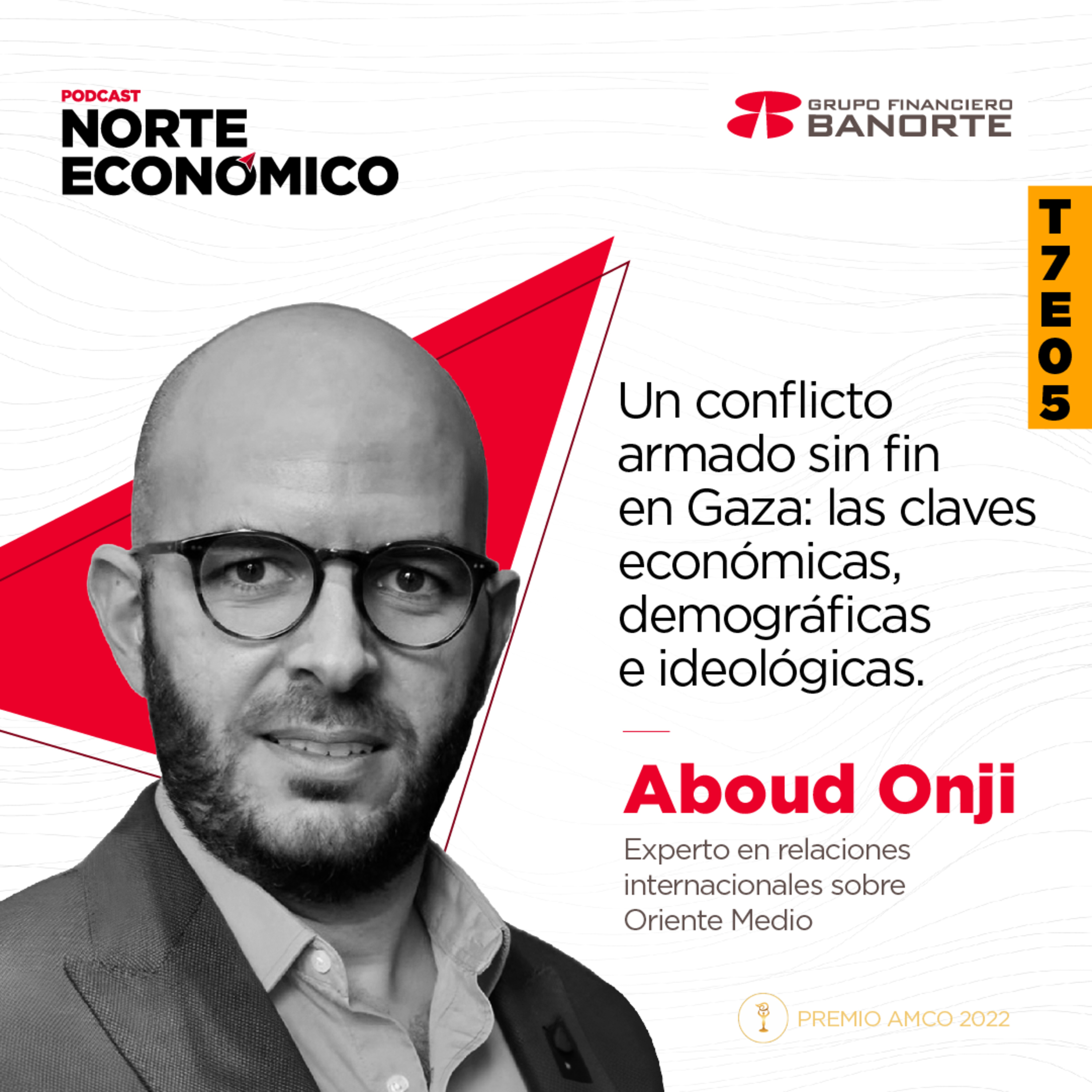 T7E5 Un conflicto armado sin fin en Gaza: las claves económicas, demográficas e ideológicas: Aboud Onji, experto en relaciones internacionales de Oriente Medio episode artwork