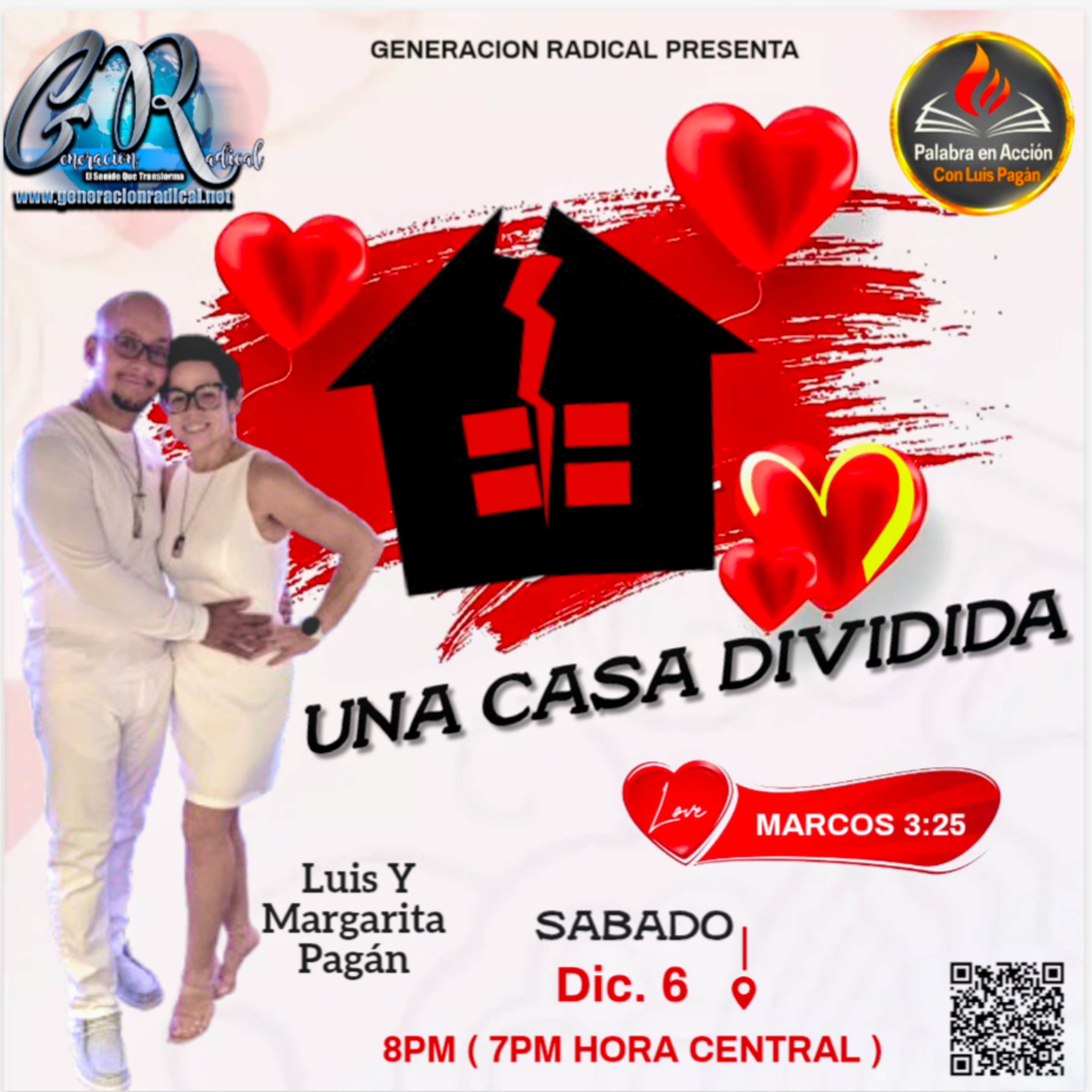 Una Casa Dividida por Luis Y Margarita Pagán