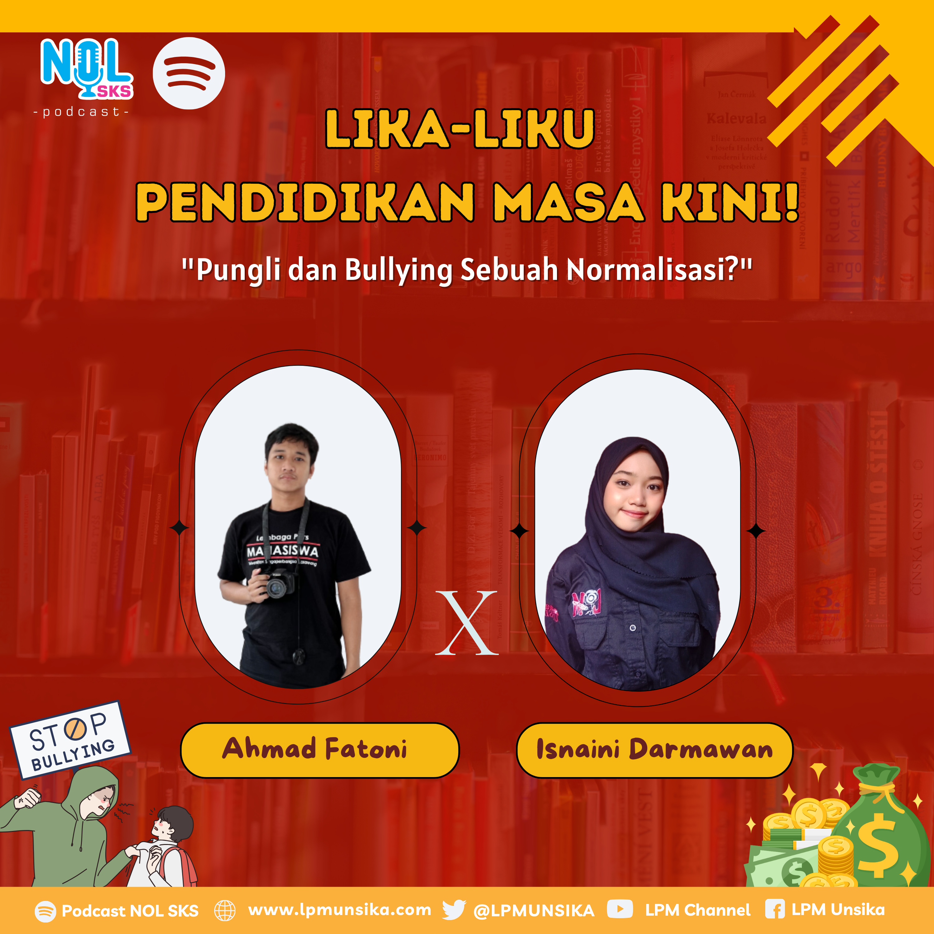 #39 Lika-Liku Pendidikan Masa Kini! "Pungli dan Bullying Sebuah Normalisasi?" episode artwork
