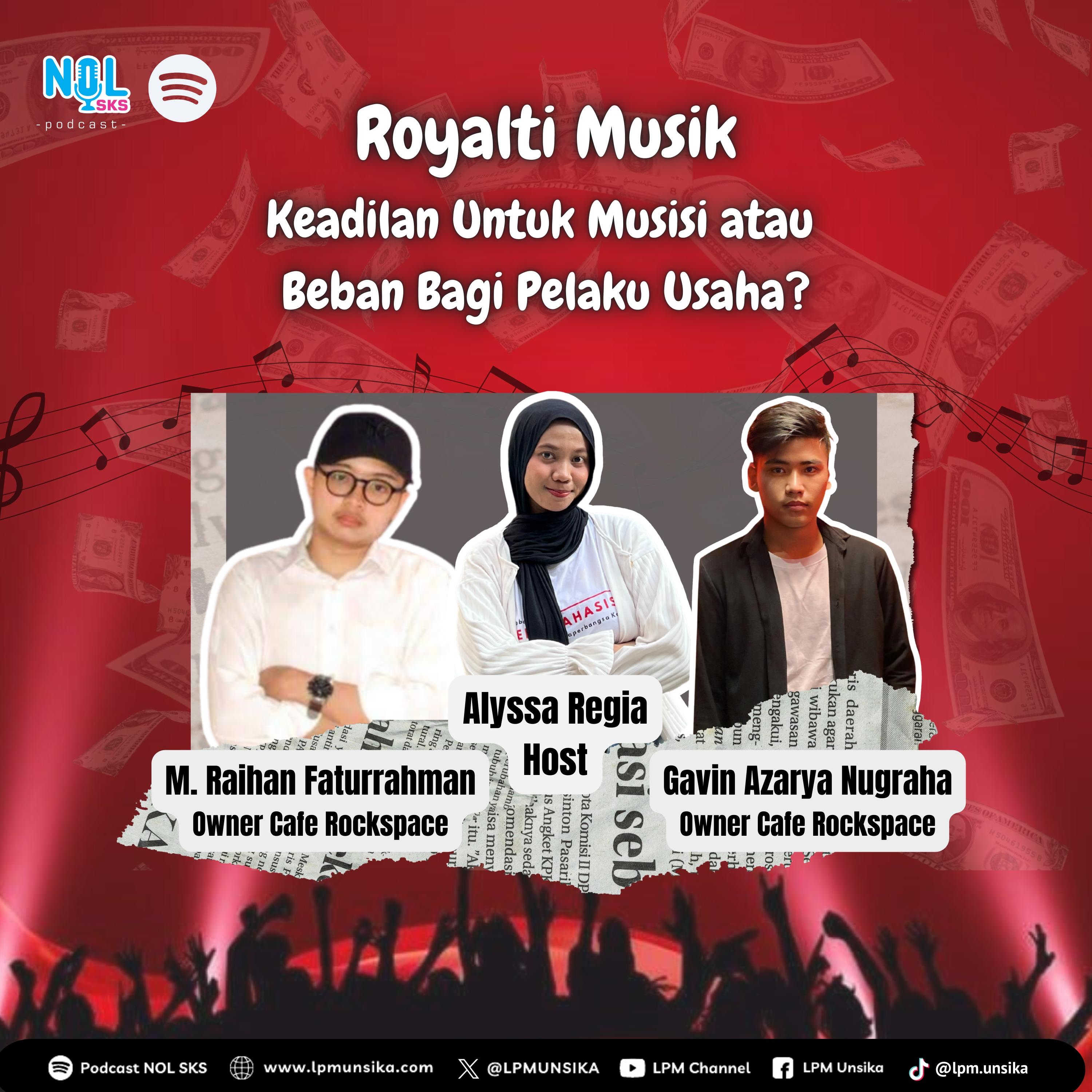 #78 Royalti Musik: Keadilan Untuk Musisi atau Beban Bagi Pelaku Usaha? episode artwork