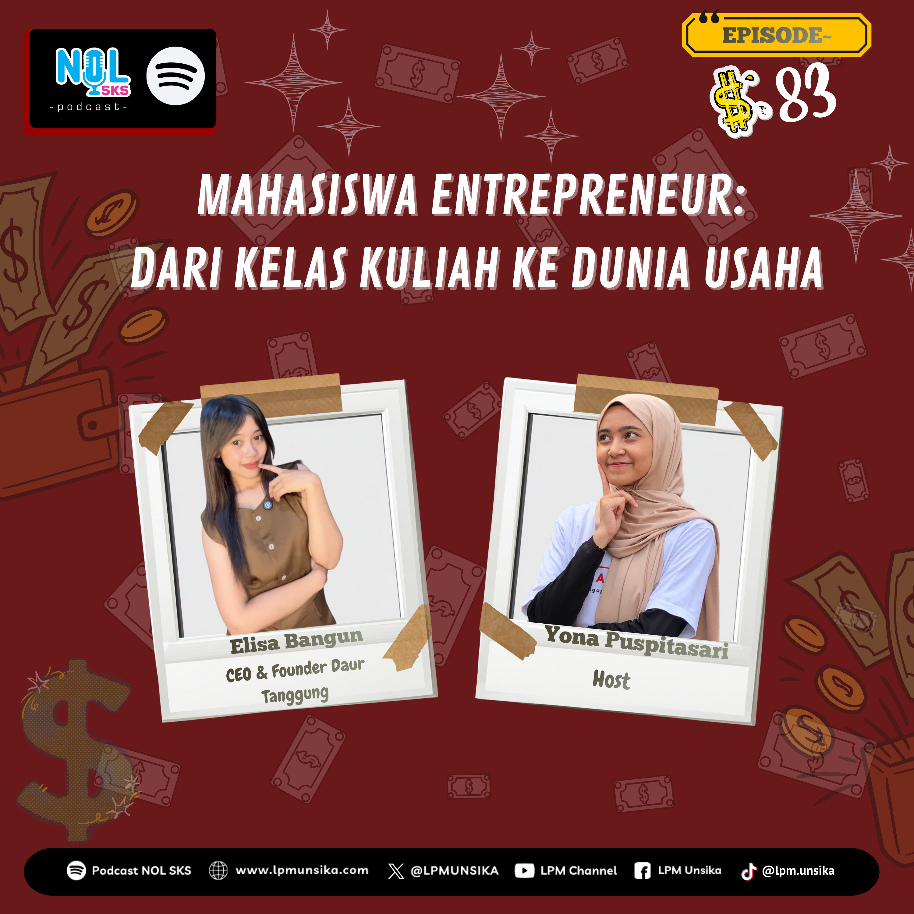 #83 Mahasiswa Entrepreneur: Dari Kelas Kuliah ke Dunia Bisnis episode artwork