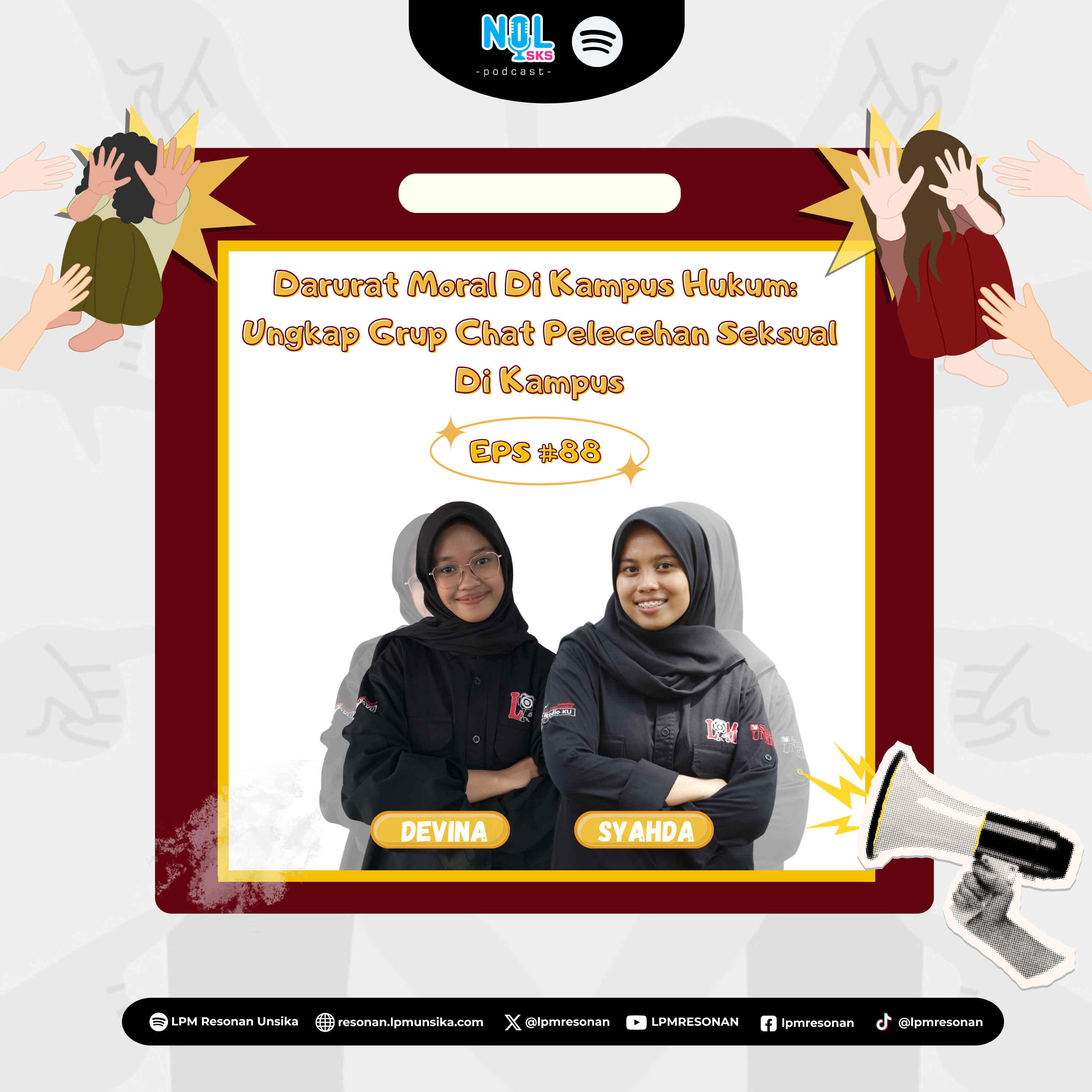 #88 Darurat Ruang Aman: Bedah Kasus di FH UI episode artwork