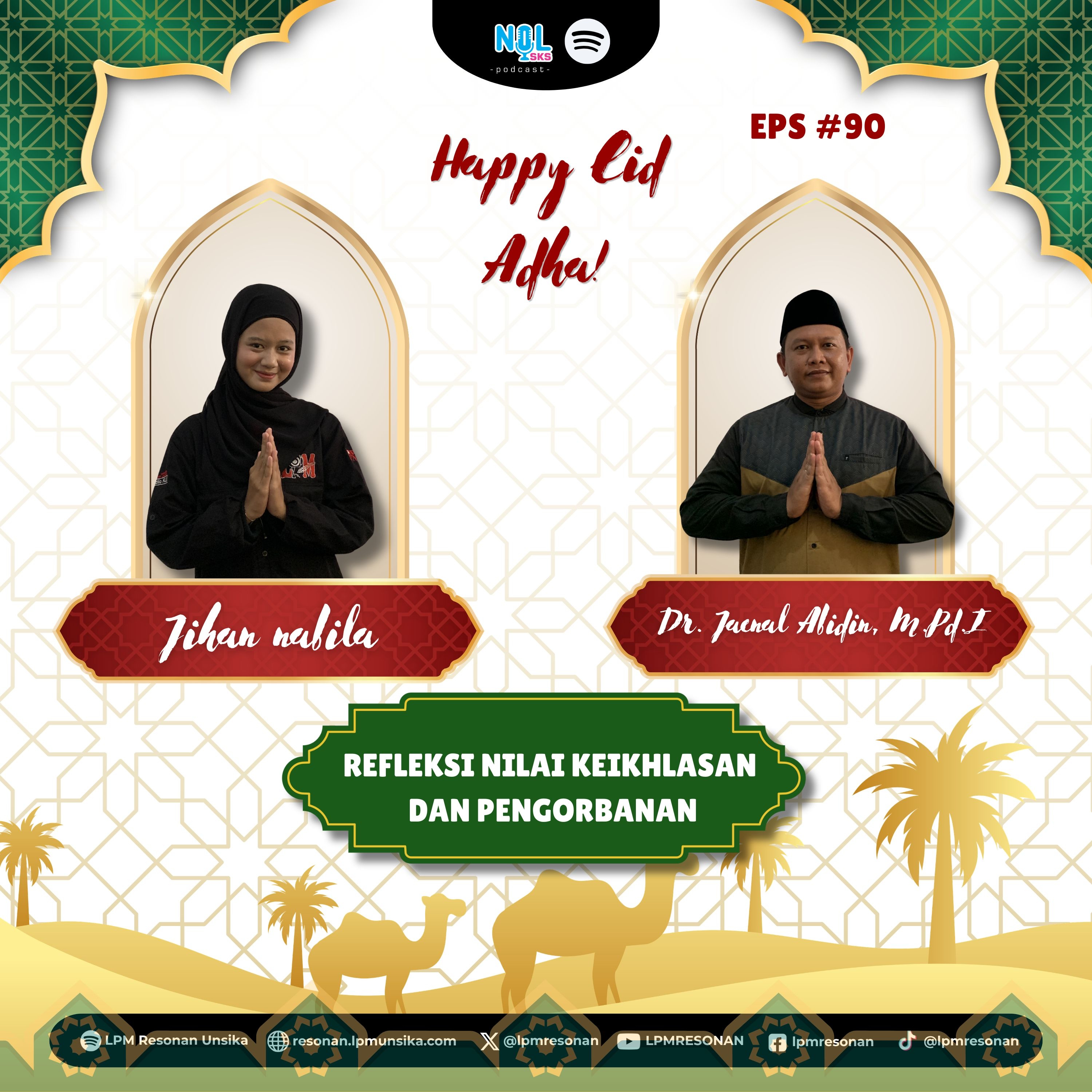 #90 Refleksi Nilai Keikhlasan dan Pengorbanan  episode artwork