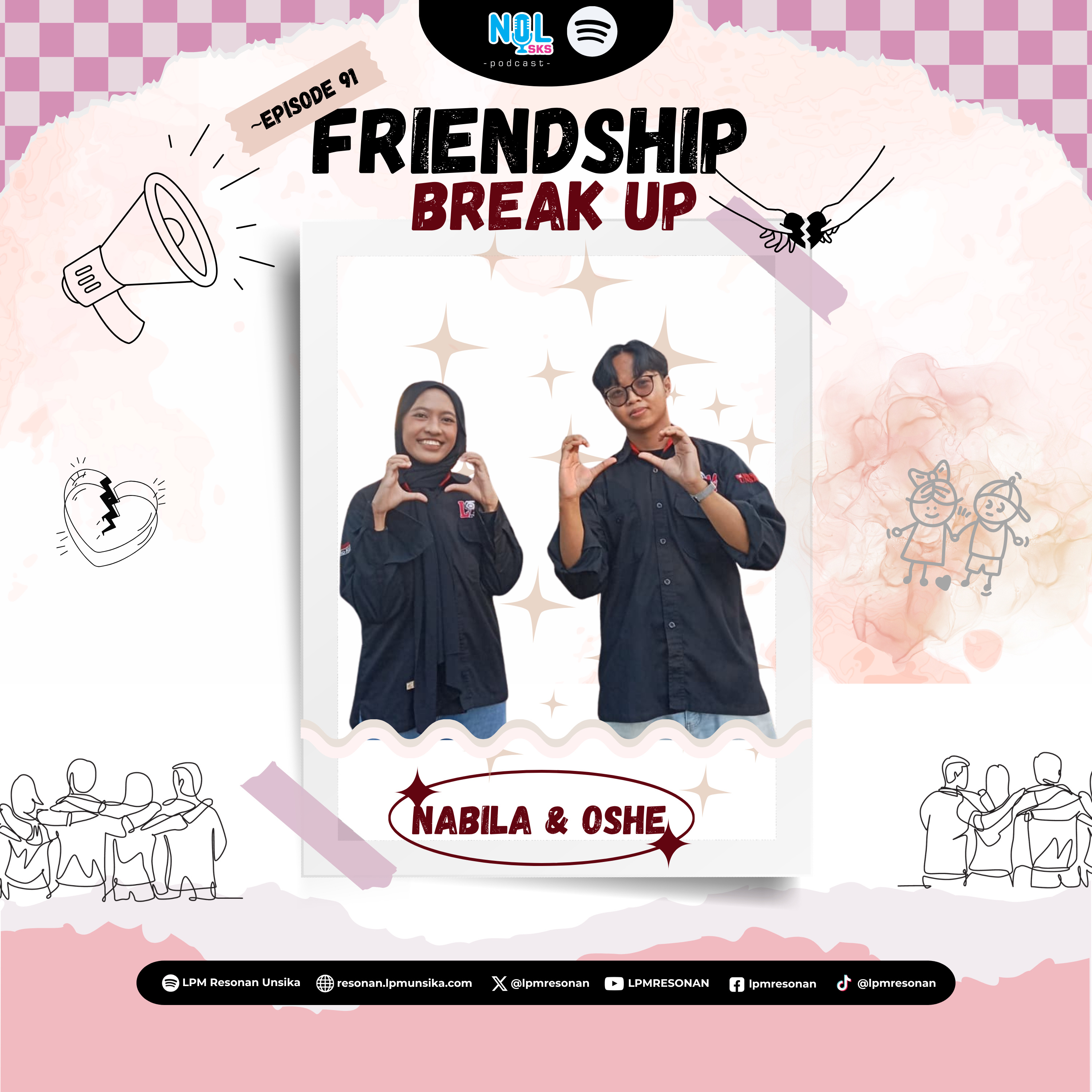#91 Friendship Break Up episode artwork
