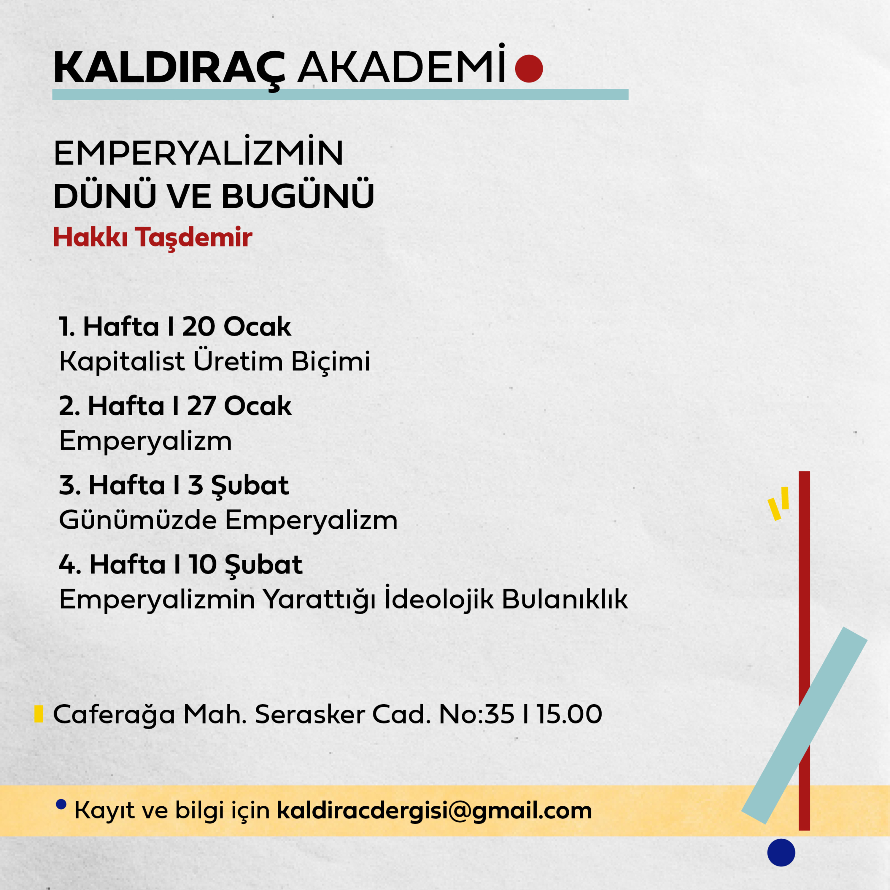 Kaldıraç Dergi