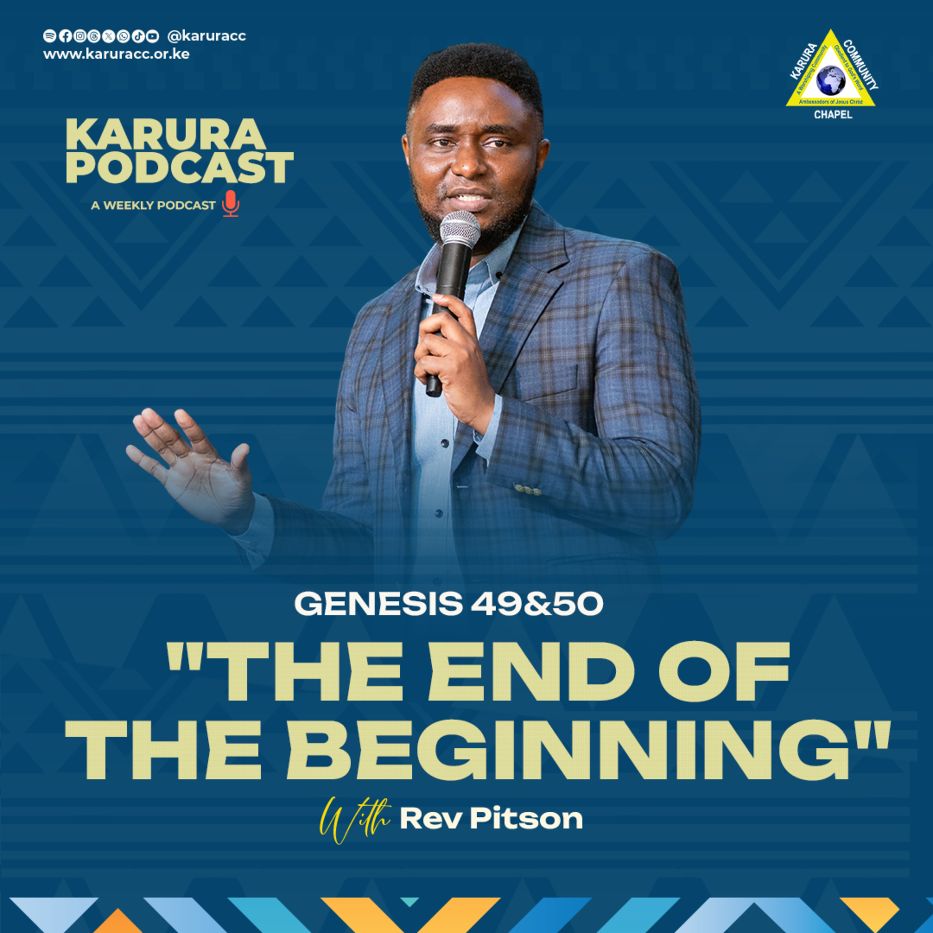 The End of the Beginning ｜ Sermon by Rev. Pitson ｜ Genesis 49 and 50 episode artwork