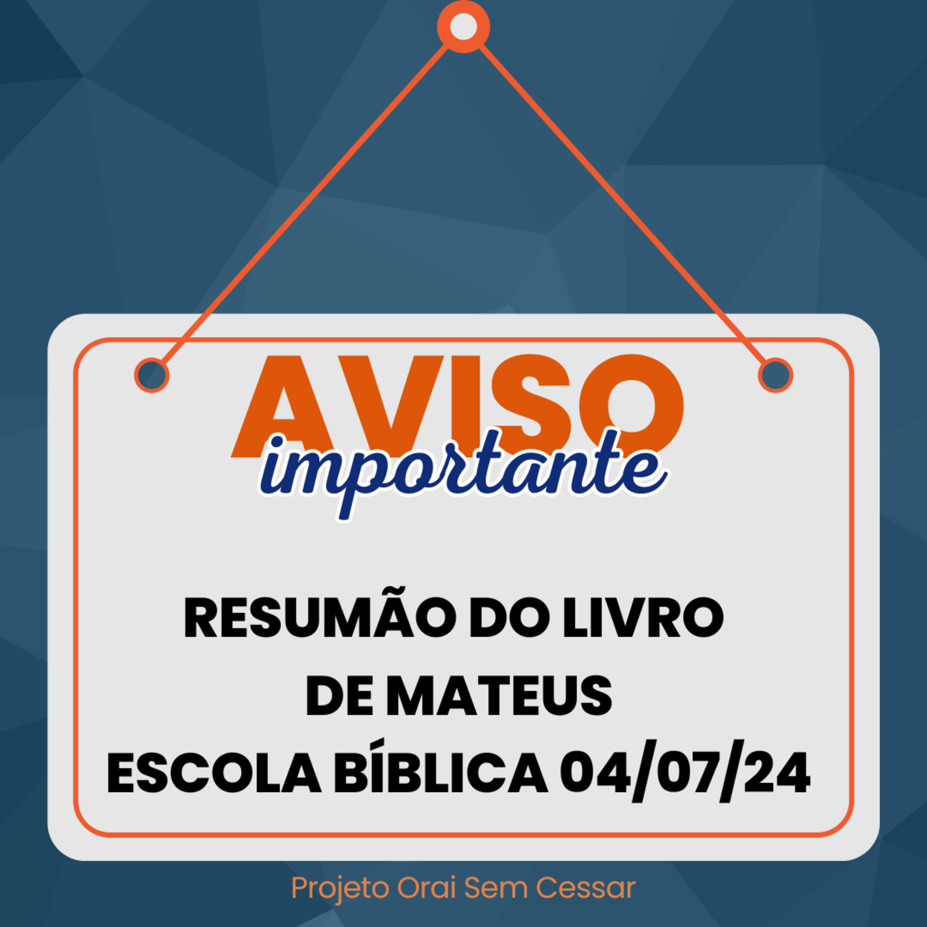 Resumo do livro de Mateus episode artwork