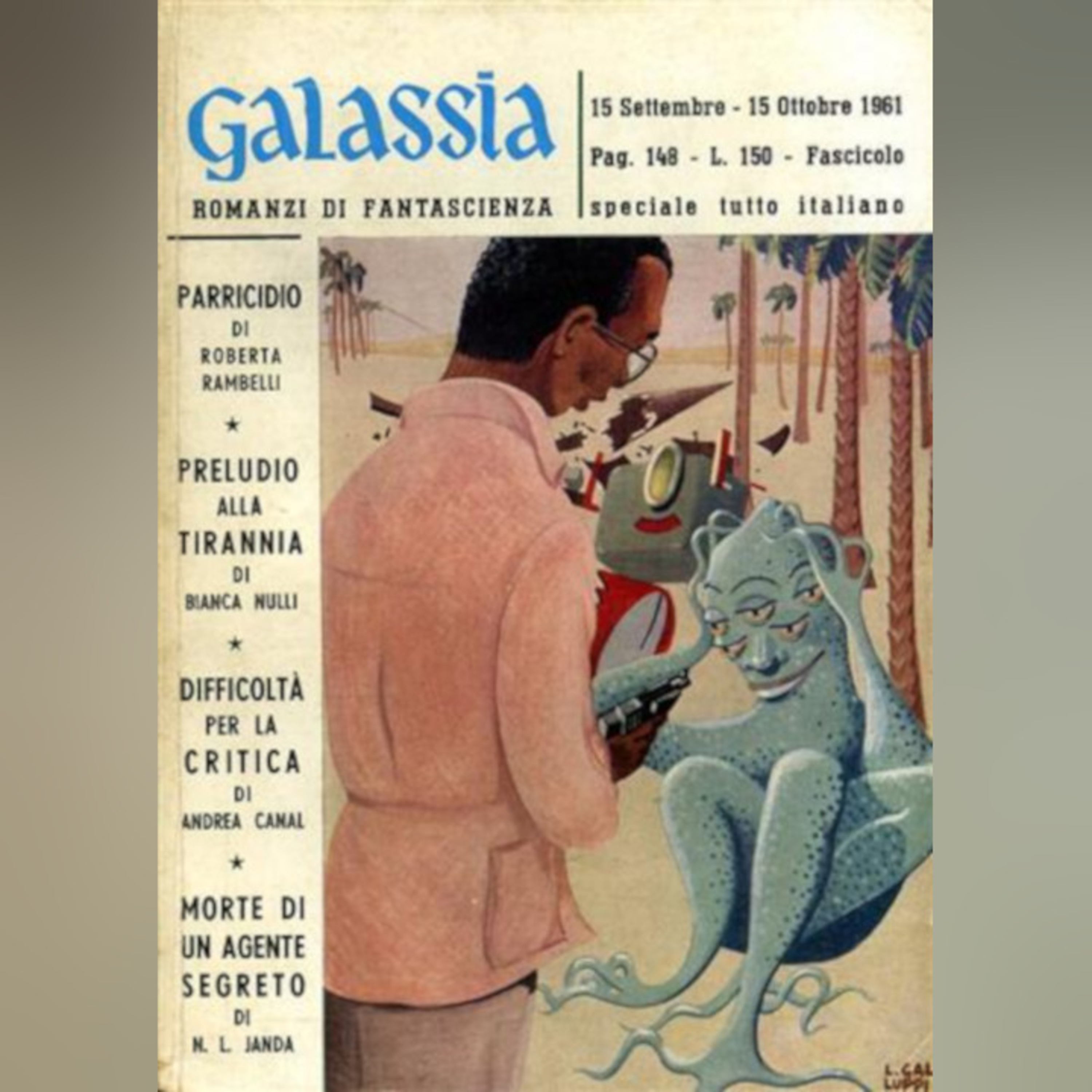 Sandro Sandrelli - "The Prototype" (1961) | Chrononauts Episode 54.3 episode artwork
