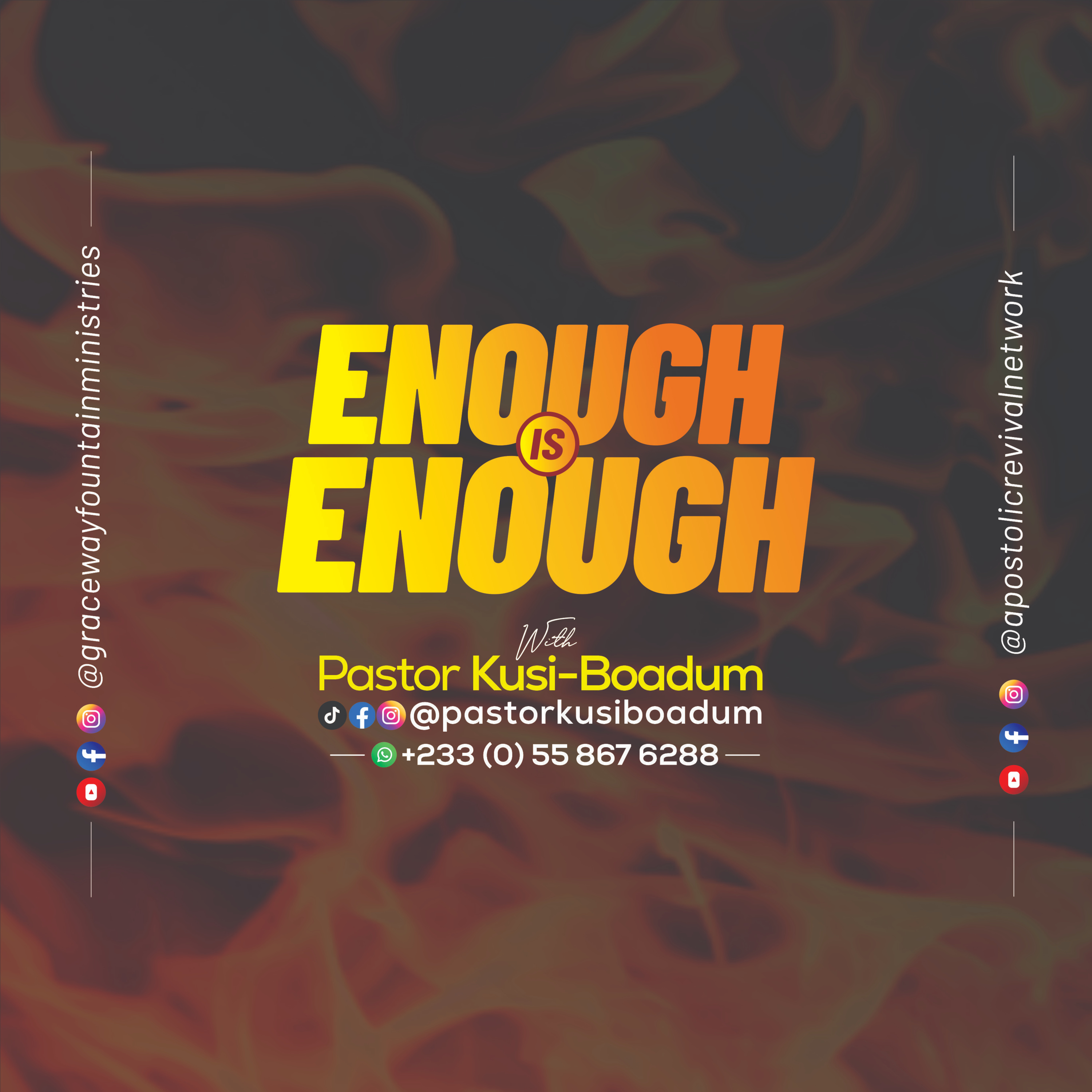 ENOUGH IS ENOUGH episode artwork