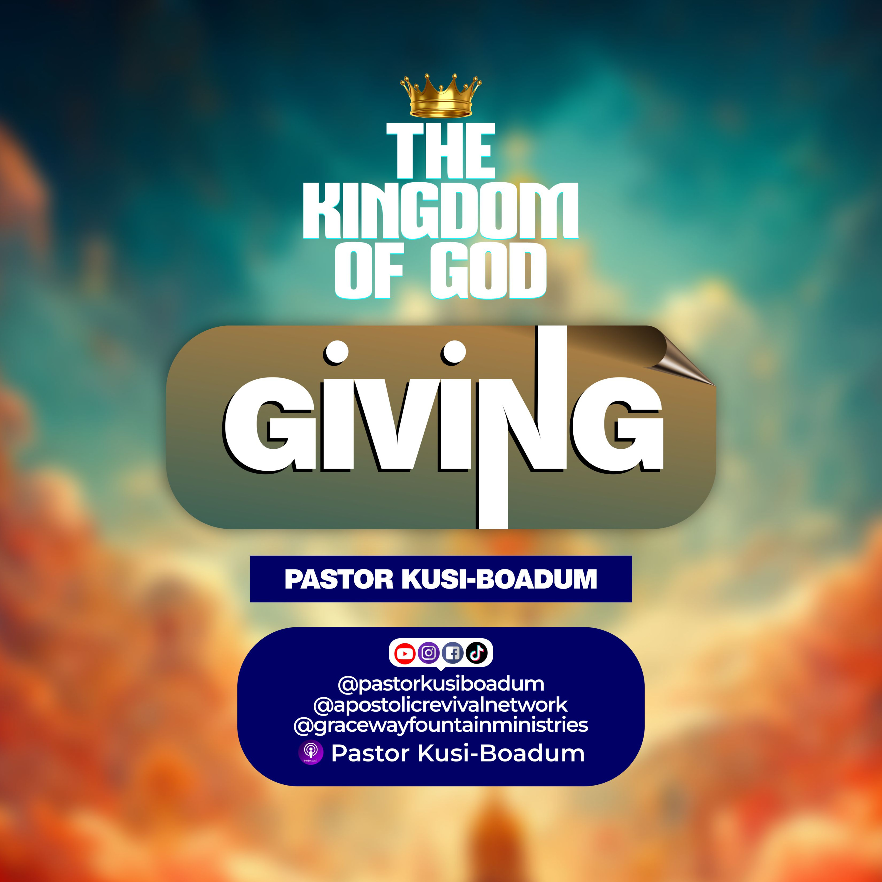 THE KINGDOM OF GOD (GIVING) episode artwork