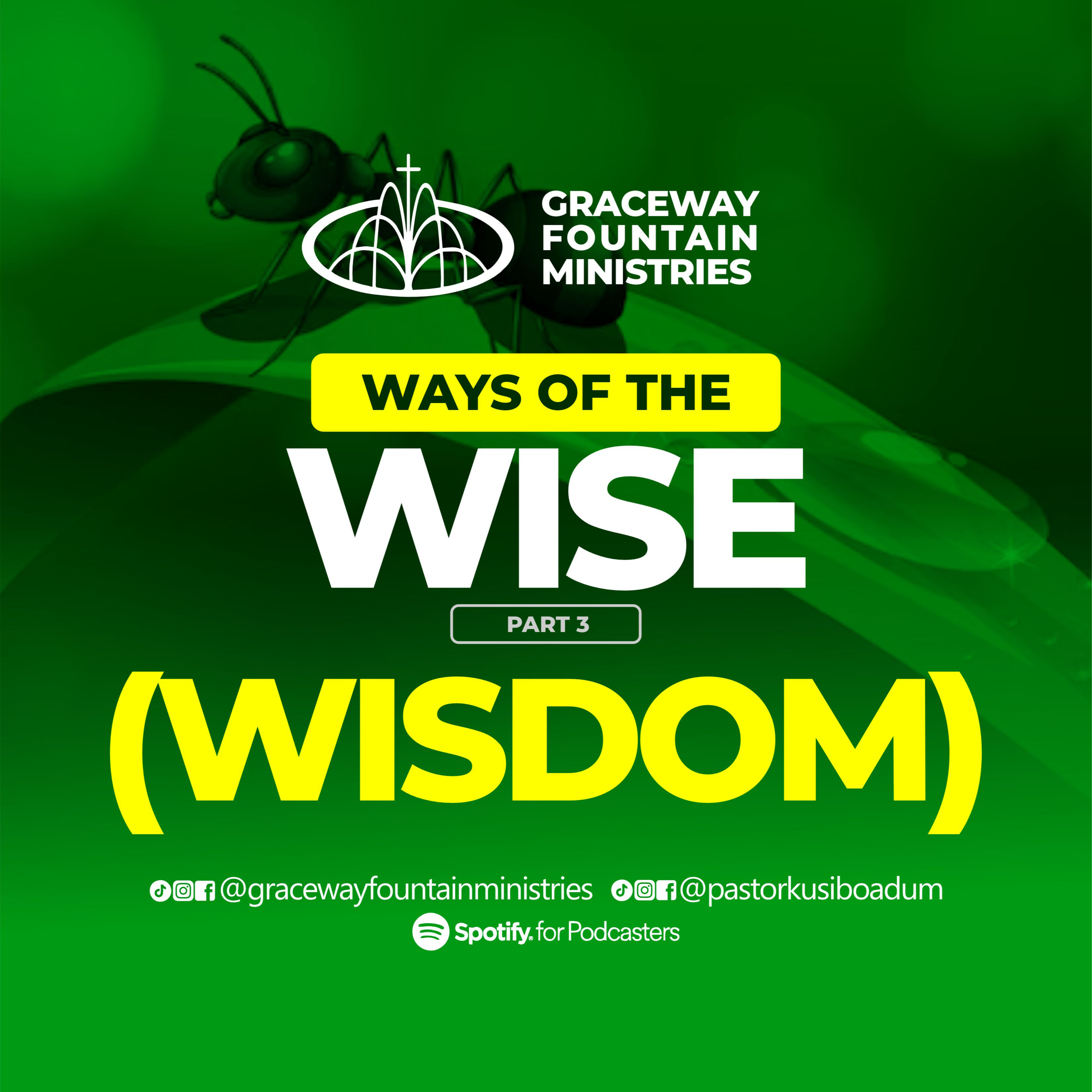 WAYS OF THE WISE PT. 3 (WISDOM) episode artwork