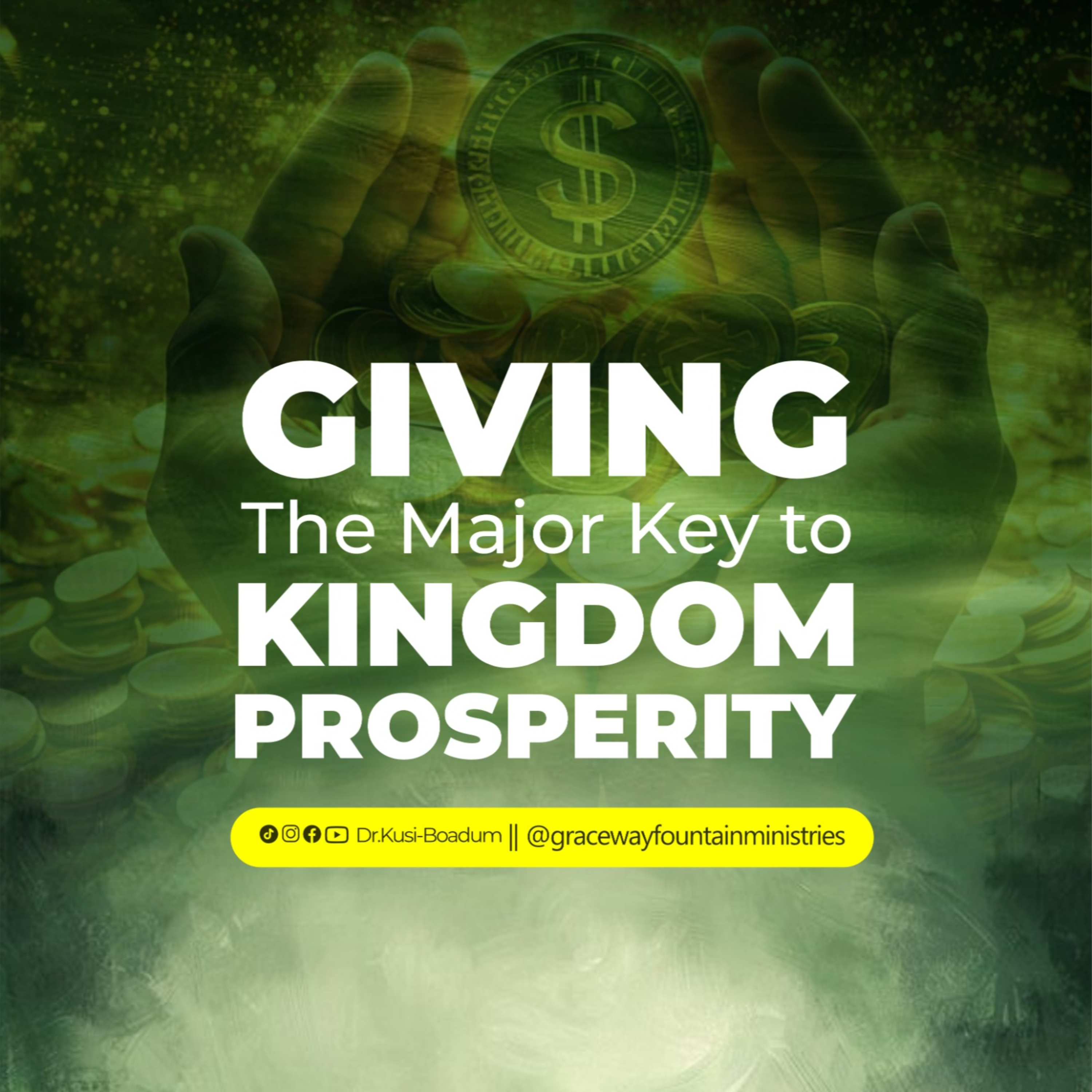 GIVING THE MAJOR KEY TO KINGDOM PROSPERITY episode artwork