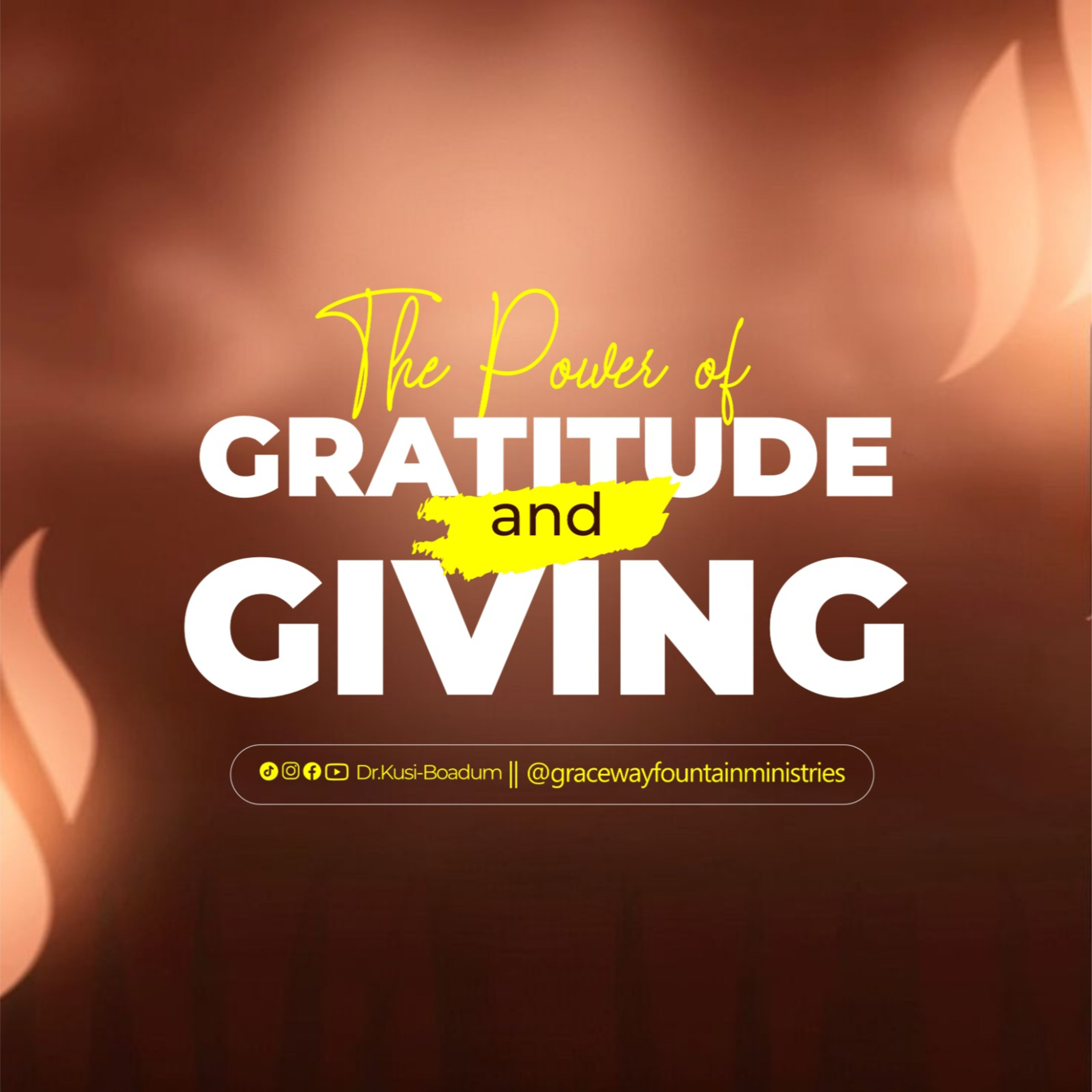THE POWER OF GRATITUDE AND GIVING episode artwork