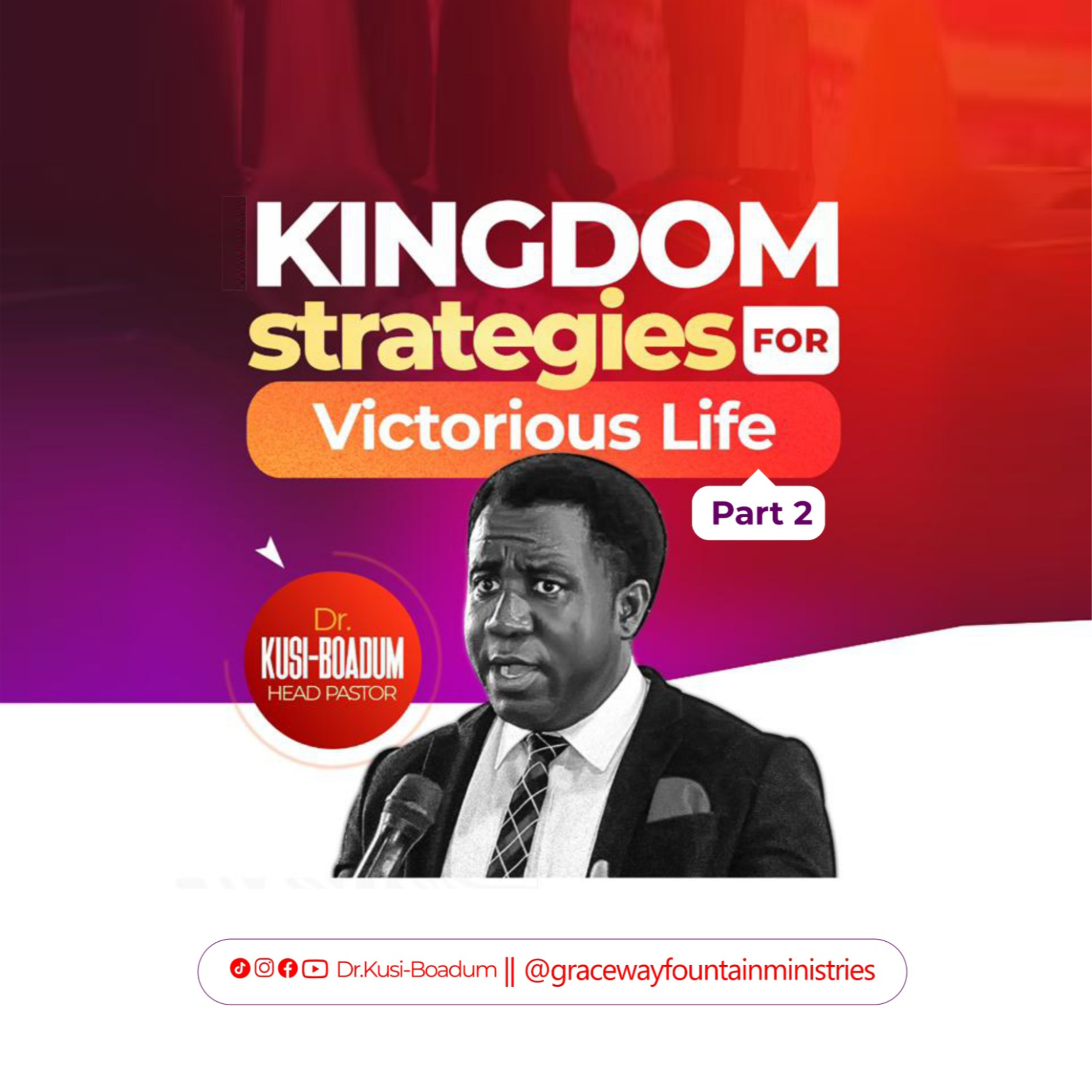 KINGDOM STRATEGIES FOR VICTORIOUS LIVING PT. 2 episode artwork