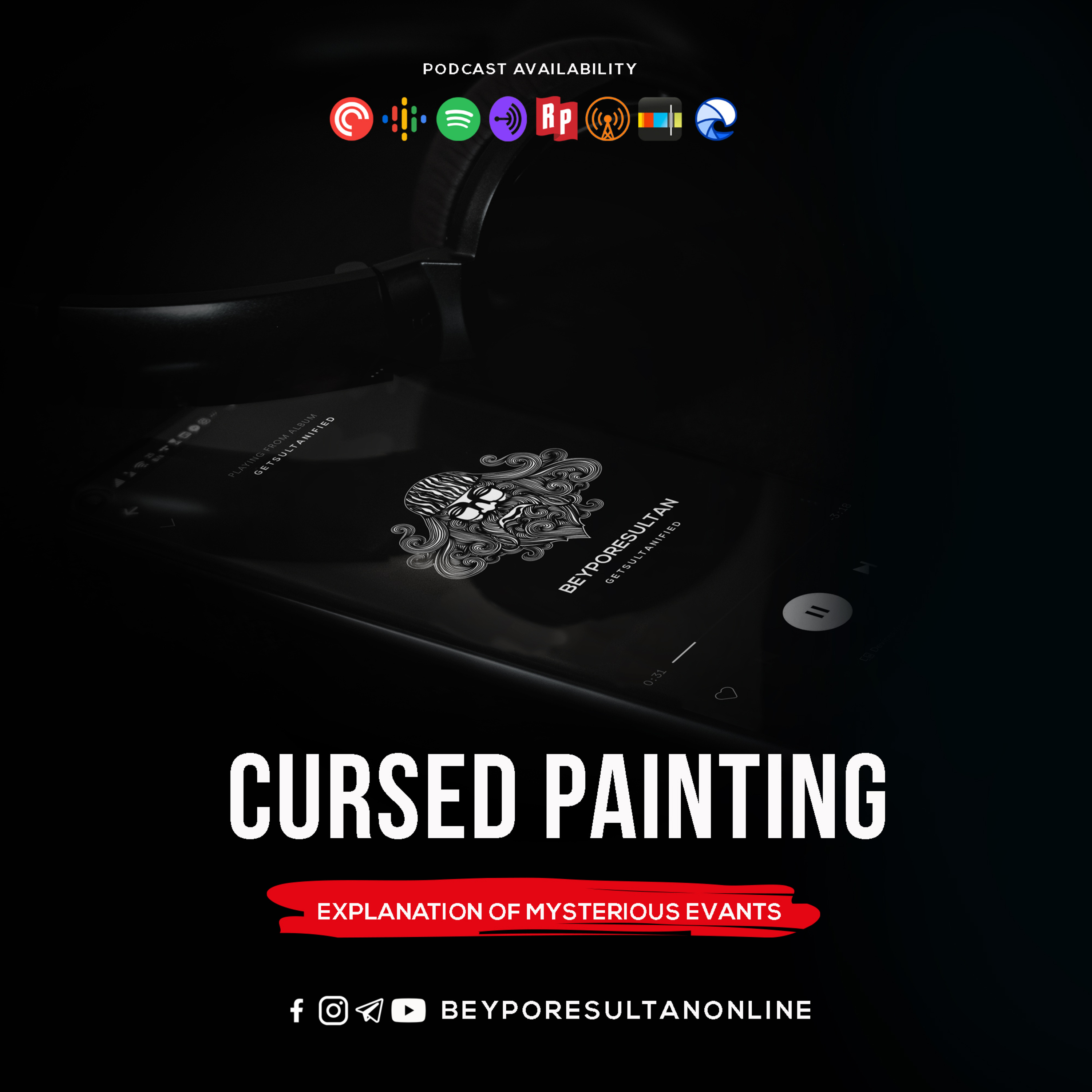 EPISODE 179 - CURSED PAINTING | EXPLANATION OF MYSTERIOUS EVANTS | MALAYALAM PODCAST BEYPORESULTAN