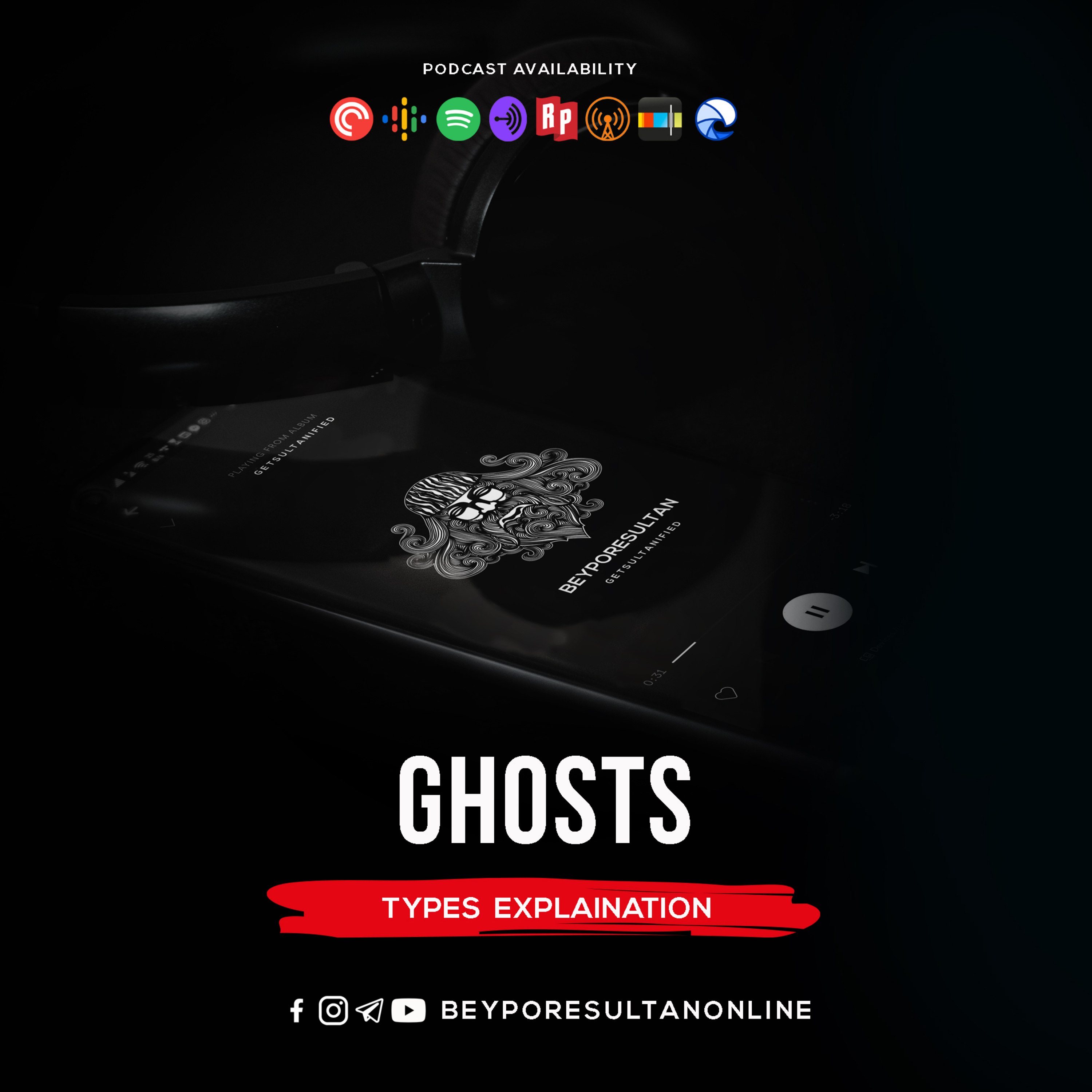 EPISODE 17 - GHOSTS | TYPES EXPLAINED | MALAYALAM PODCAST BEYPORESULTAN