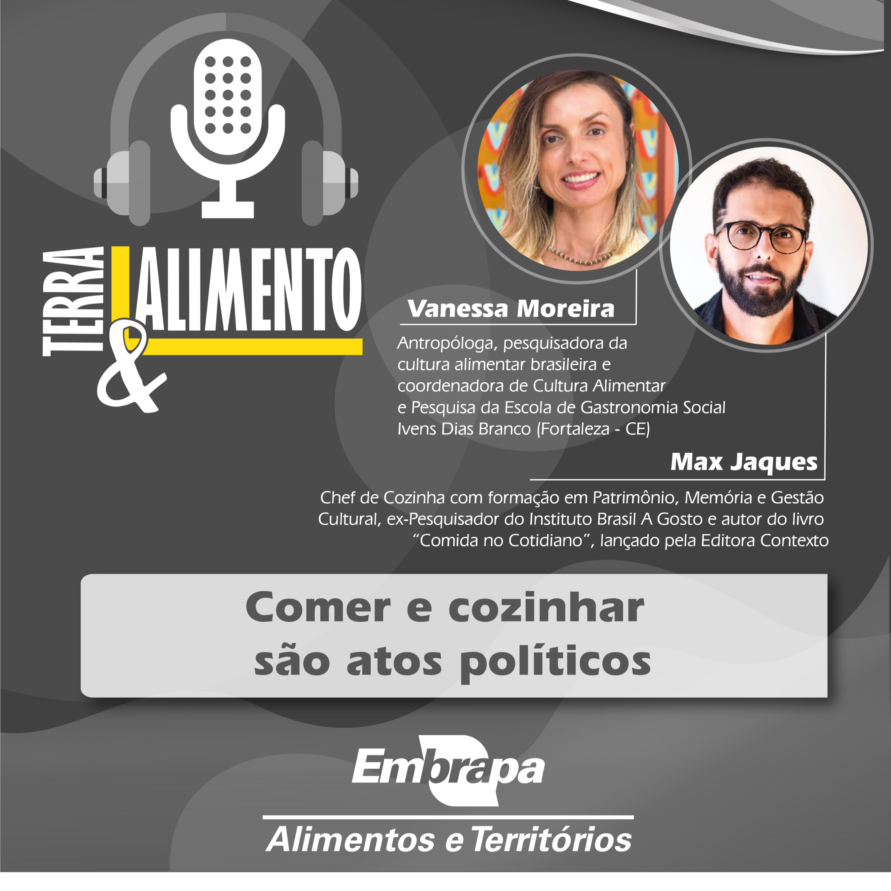 Comer e cozinhar são atos políticos