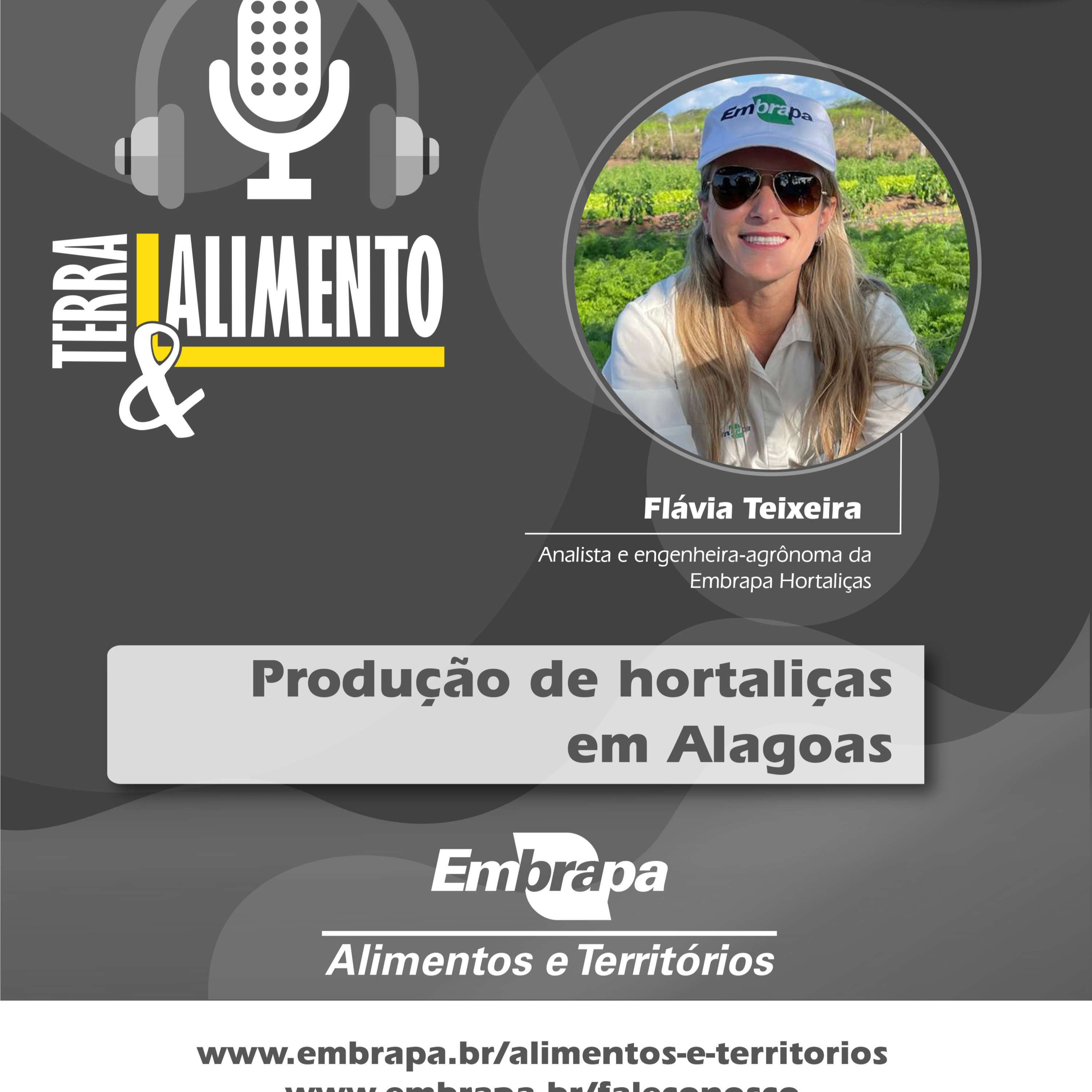 Produção de hortaliças em Alagoas