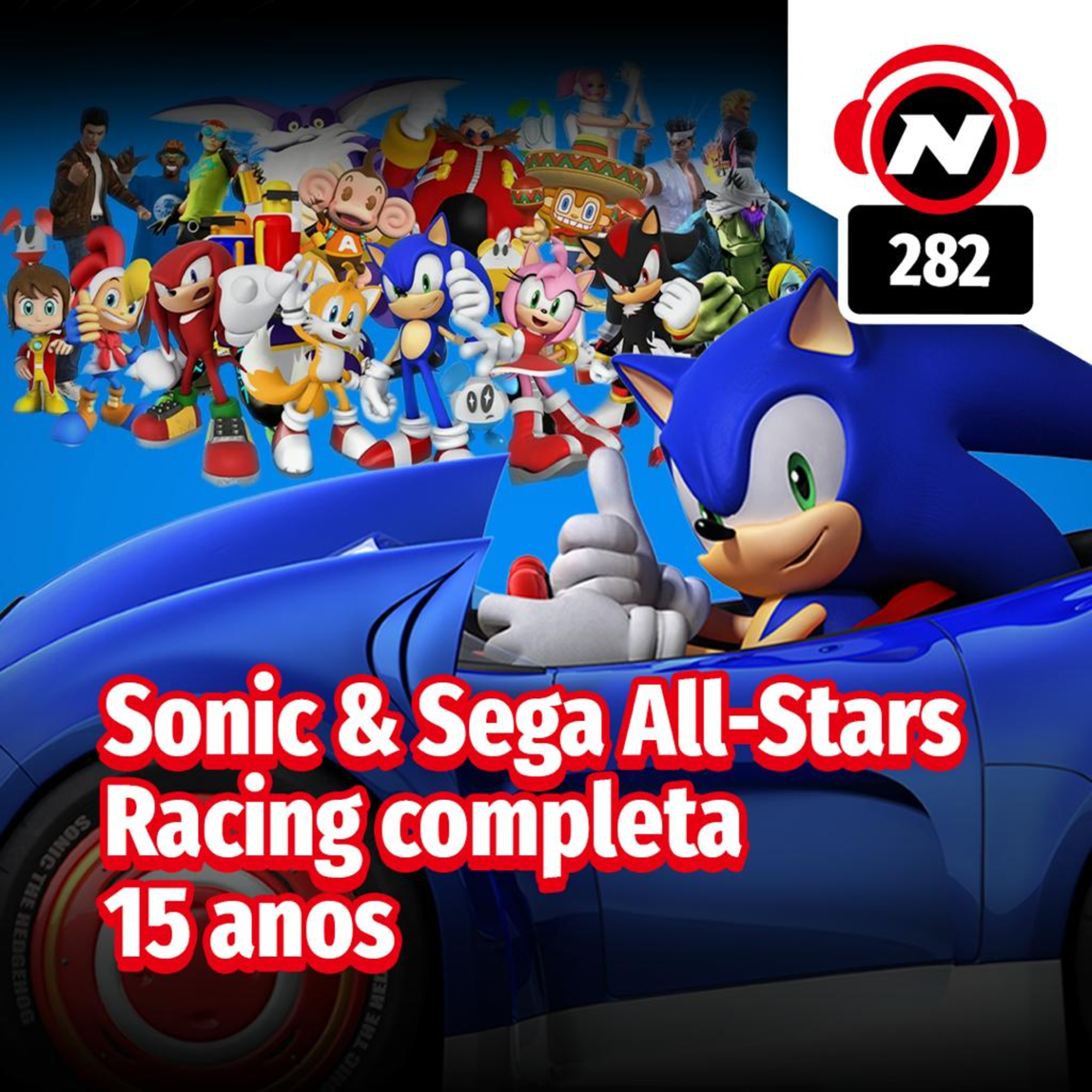 Sonic & Sega All-Stars Racing completa 15 anos
