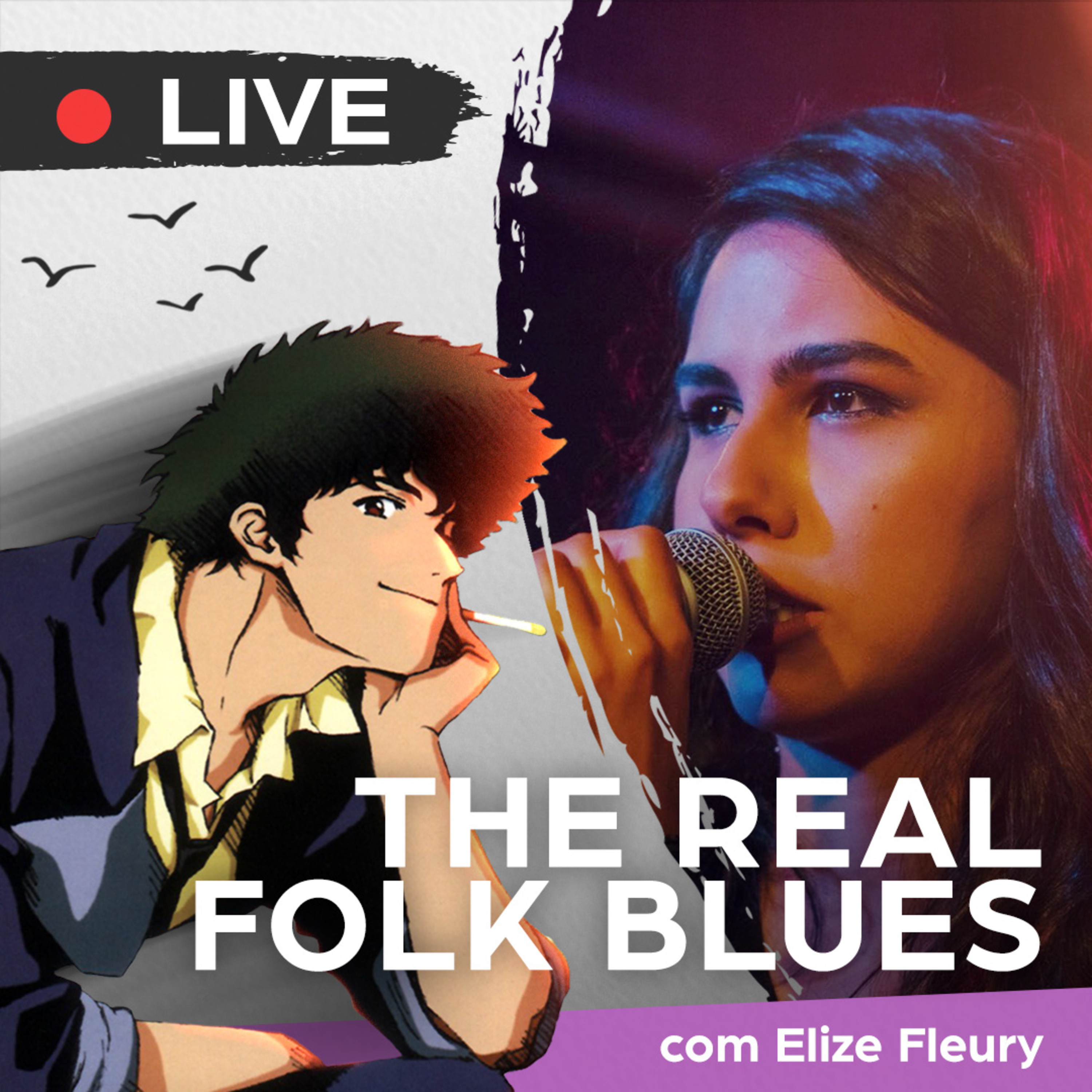 Aula de JAPONÊS com música: COWBOY BEBOP na voz de @ElizeFleury