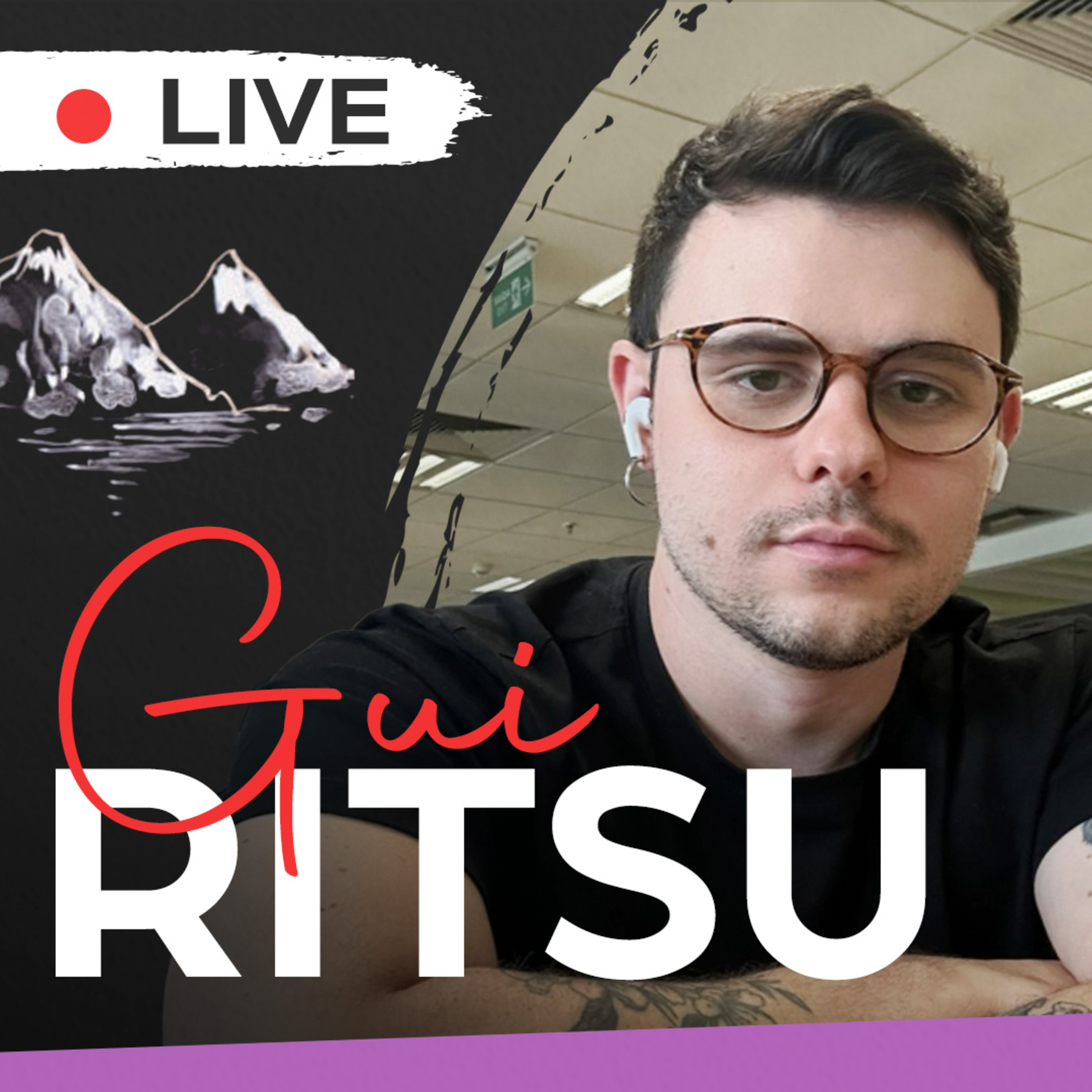 Bastidores com ARTISTAS JAPONESES - Gui Ritsu