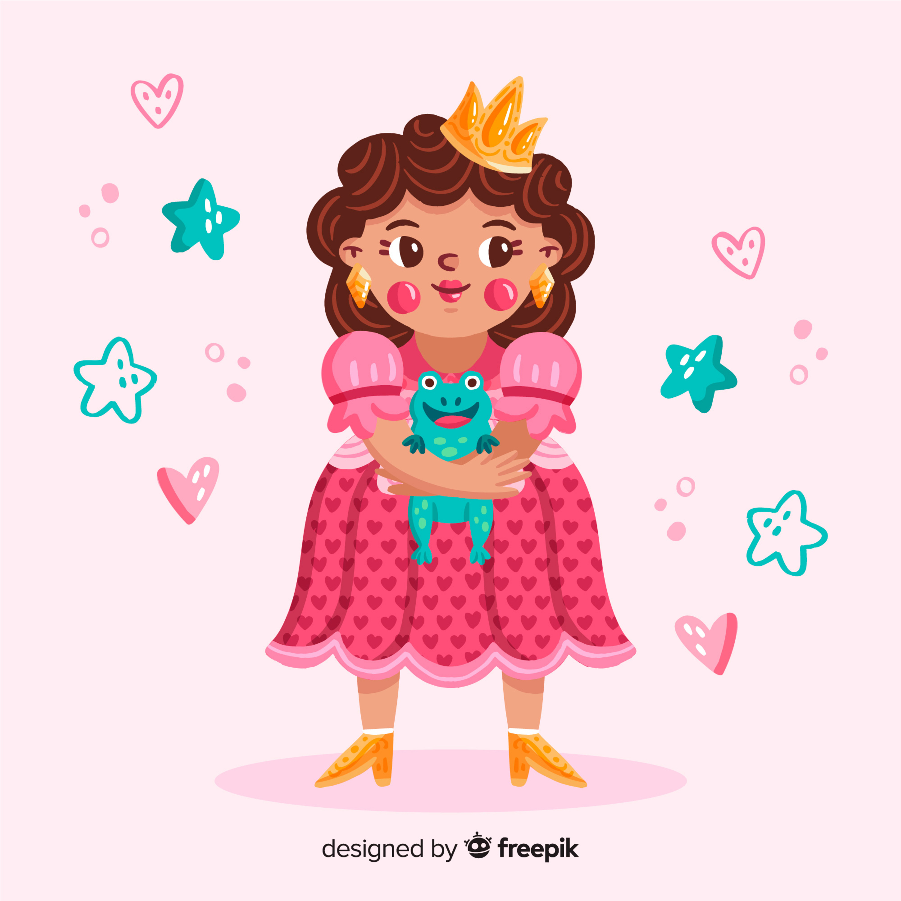 Cuento la princesa Evangelina y la rana de Princesas al Poder