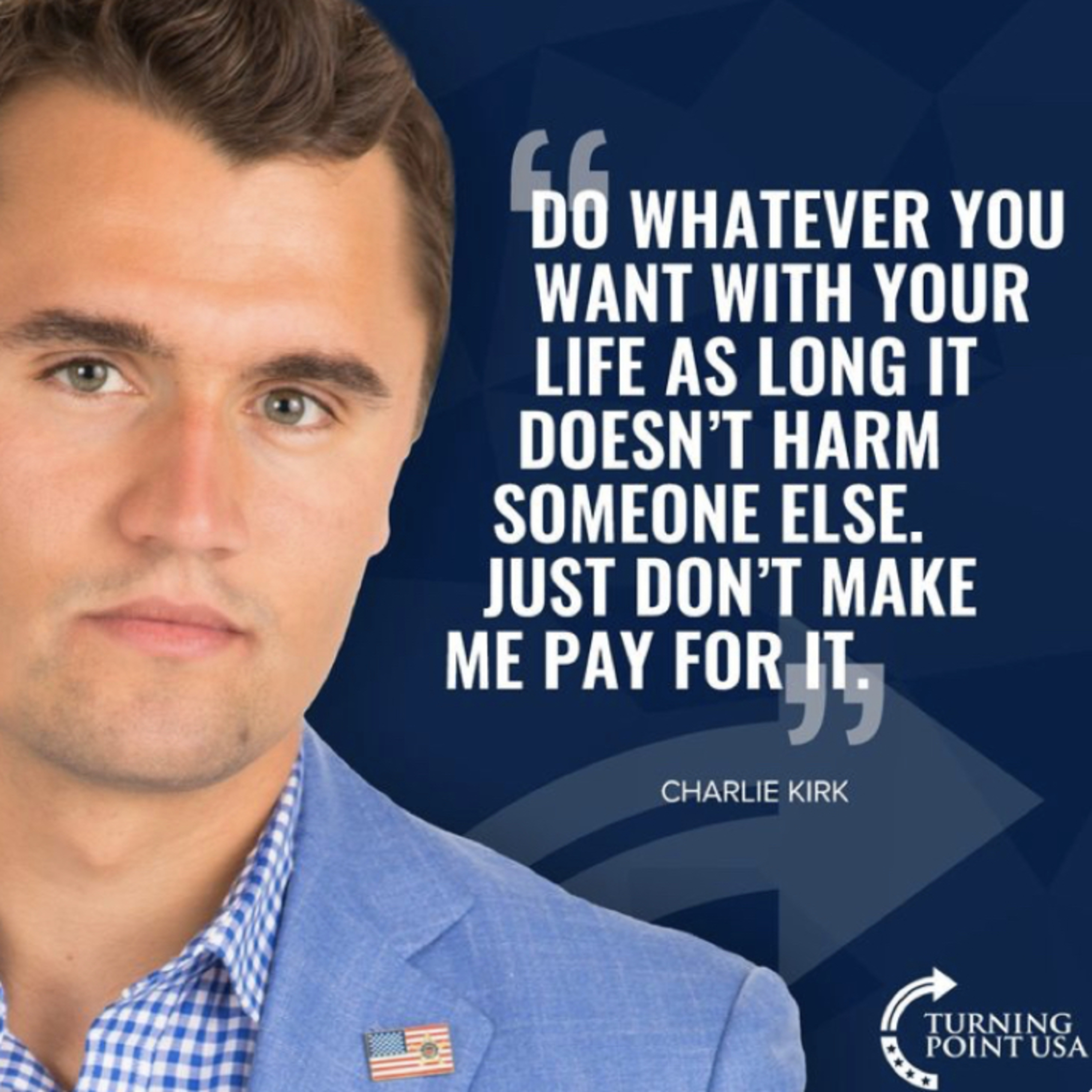 Thank You Charlie Kirk  episode artwork